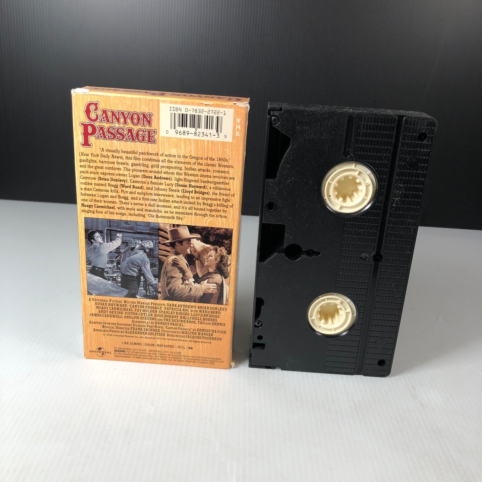 Canyon Passage VHS 1946 Western Classic Original Release Universal