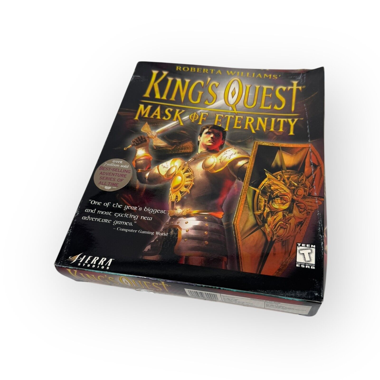 King's Quest 8 VIII Mask of Eternity PC Game 1998 Big Box Complete CIB Sierra