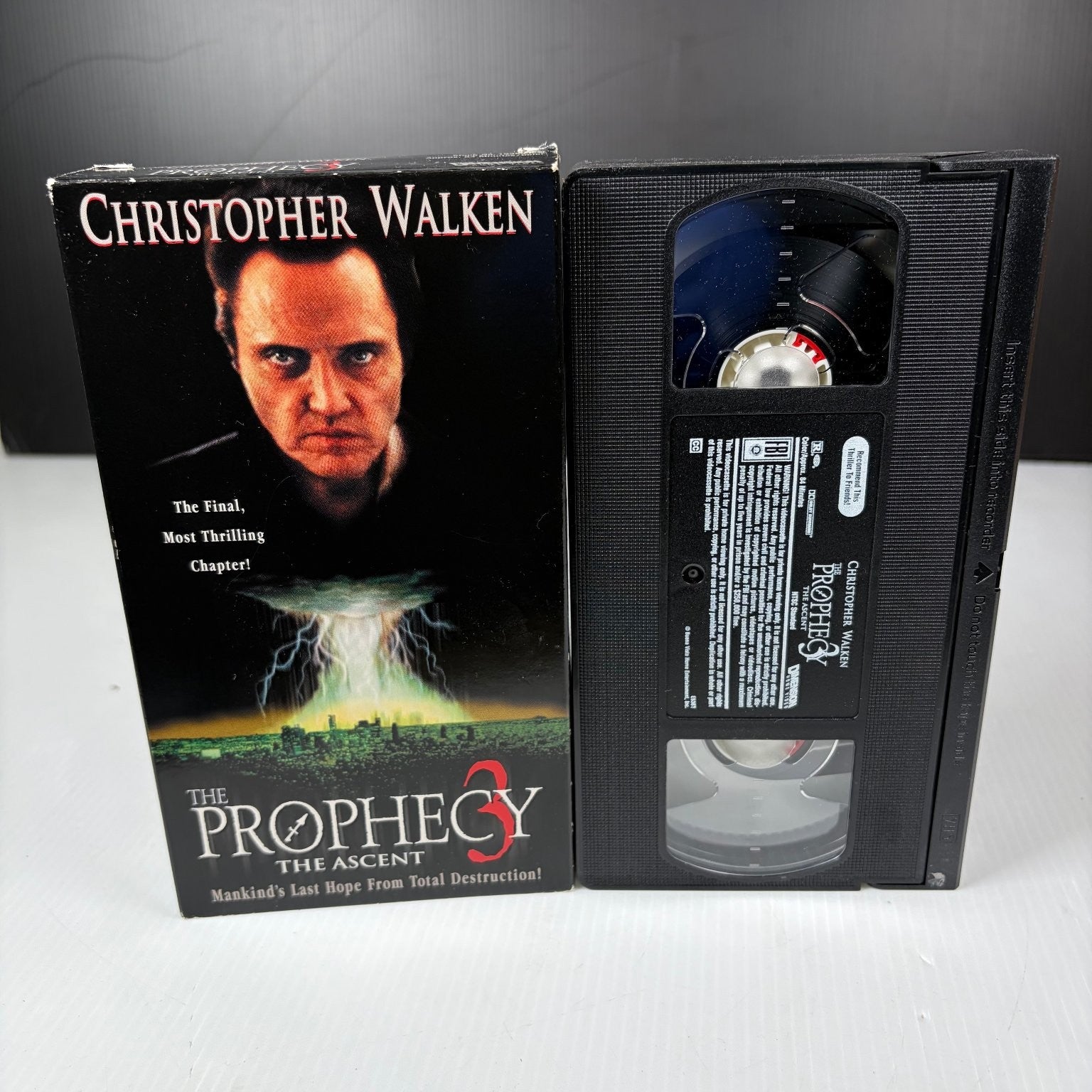 The Prophecy 3 The Ascent VHS 2000 Horror Fantasy Dimension Home Video