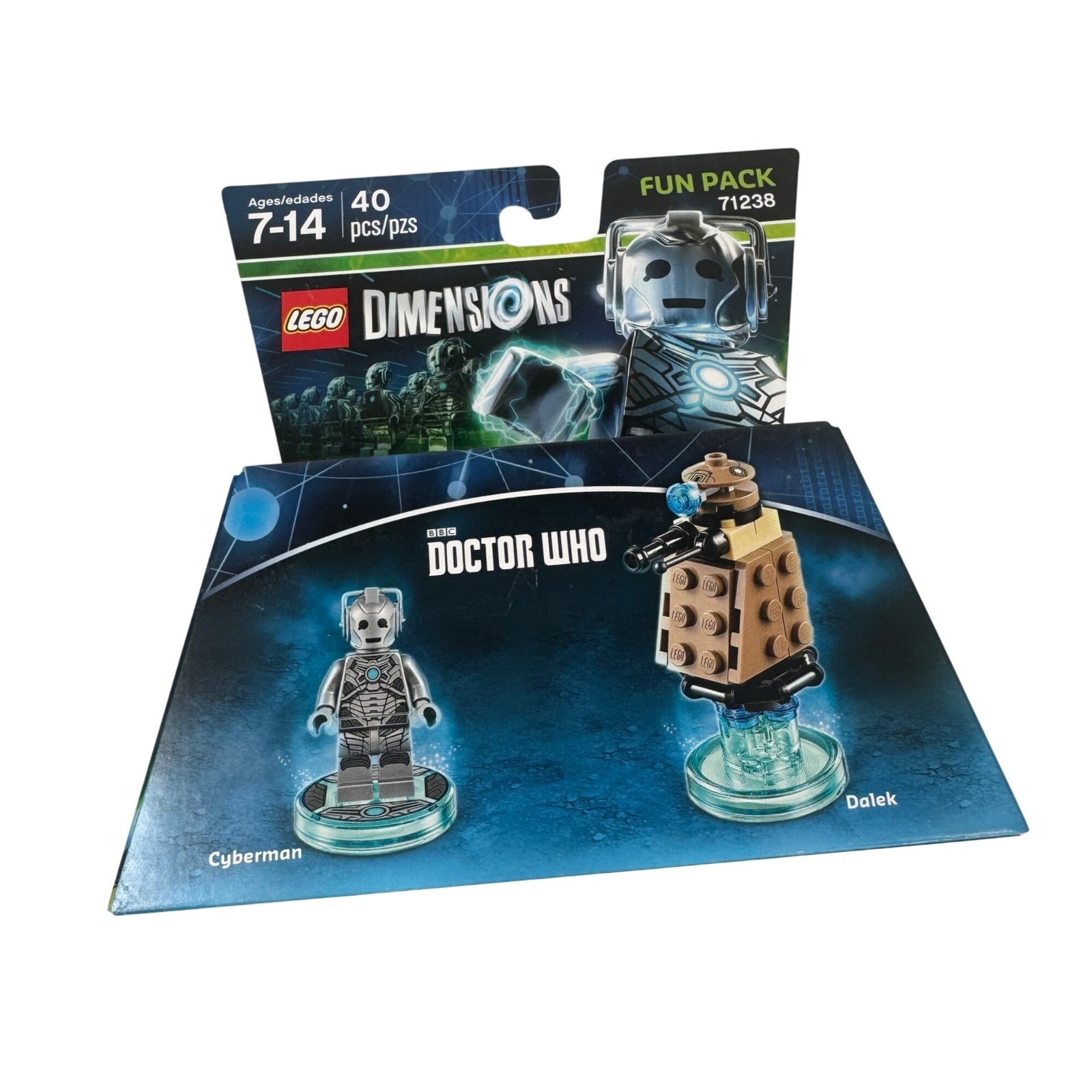 Lego Dimensions Doctor Who Fun Pack 71238 Cyberman & Dalek