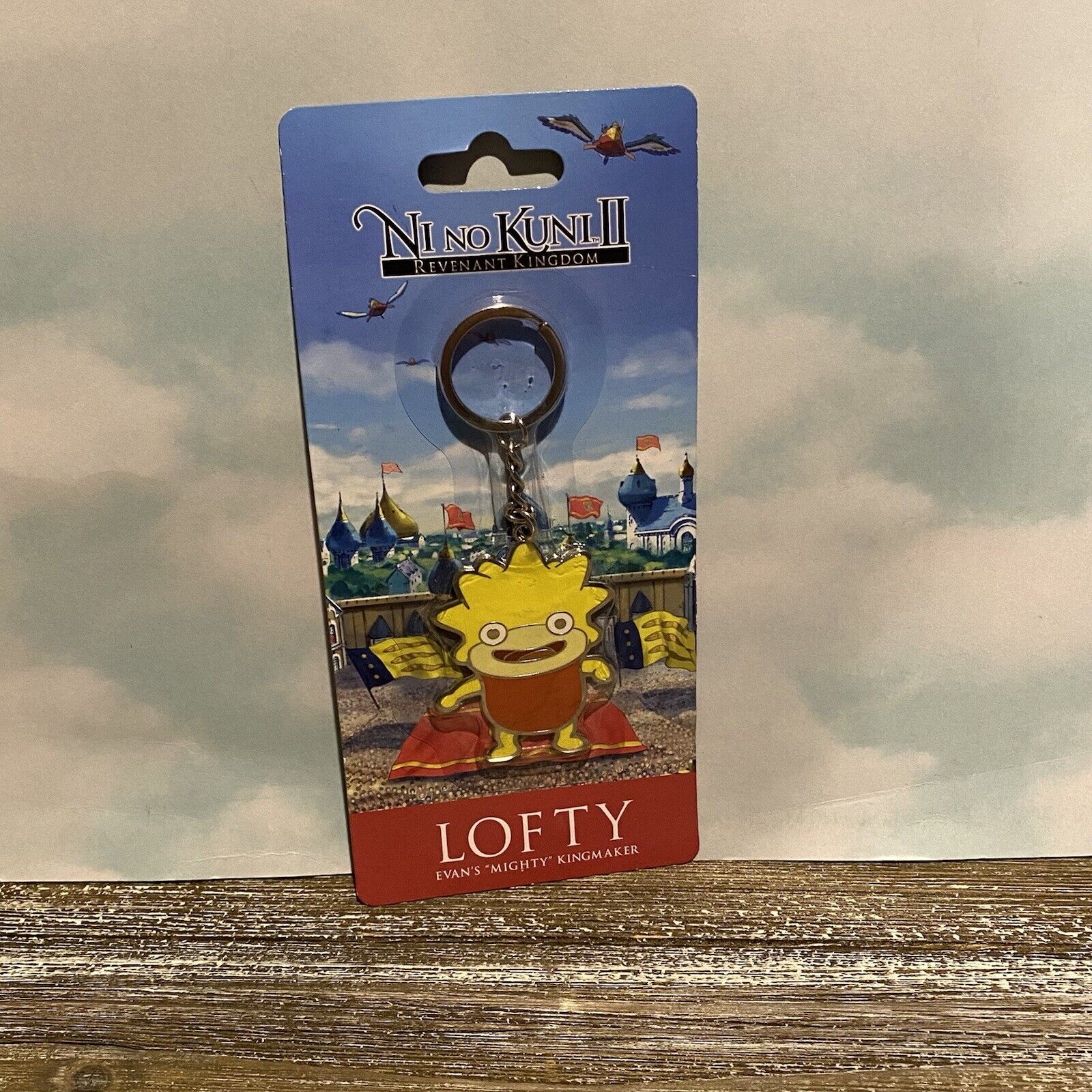 New - Ni No Kuni II 2 Lofty Metal Limited Keychain - PS4