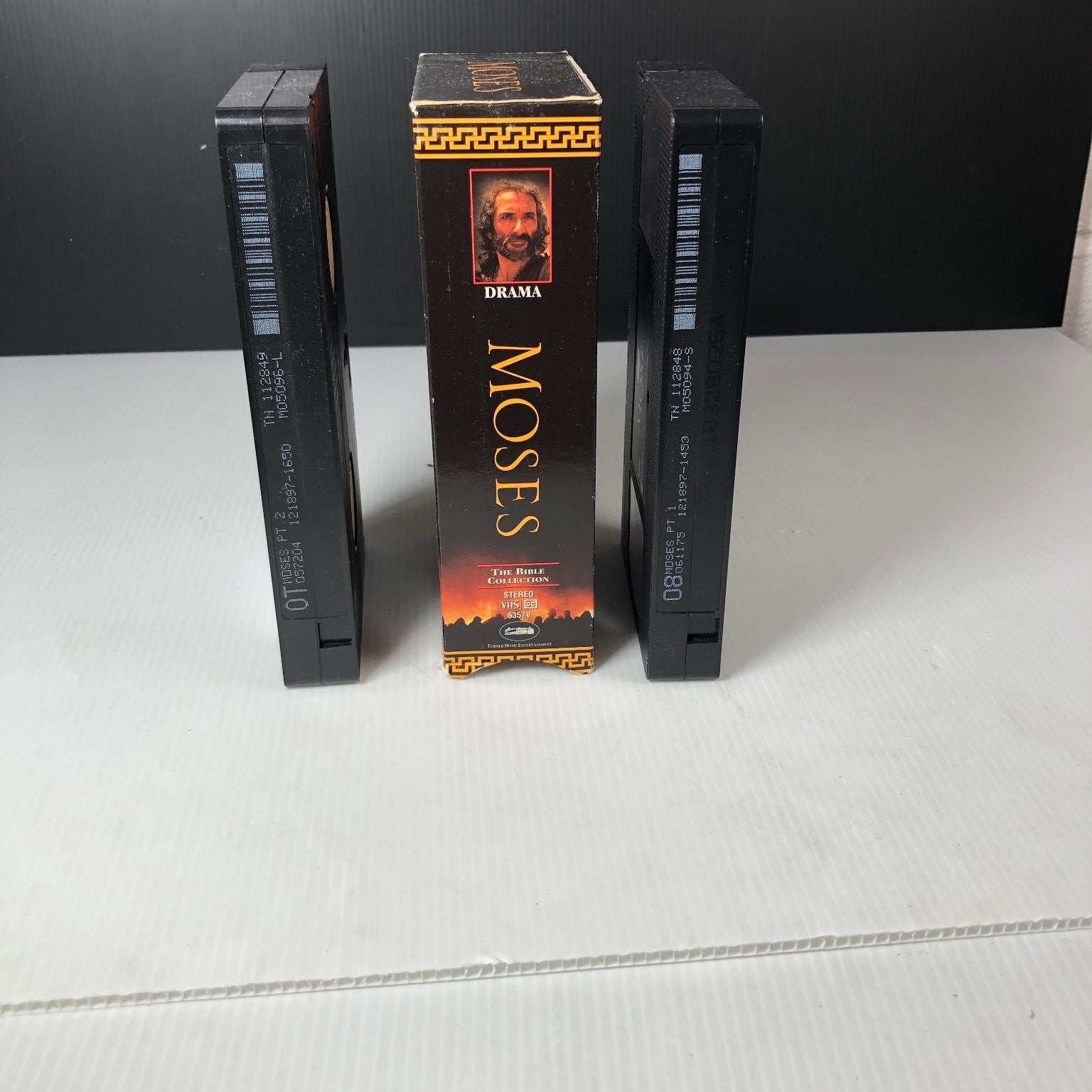 Moses VHS 1995 Drama The Bible Collection Ben Kingsley Turner