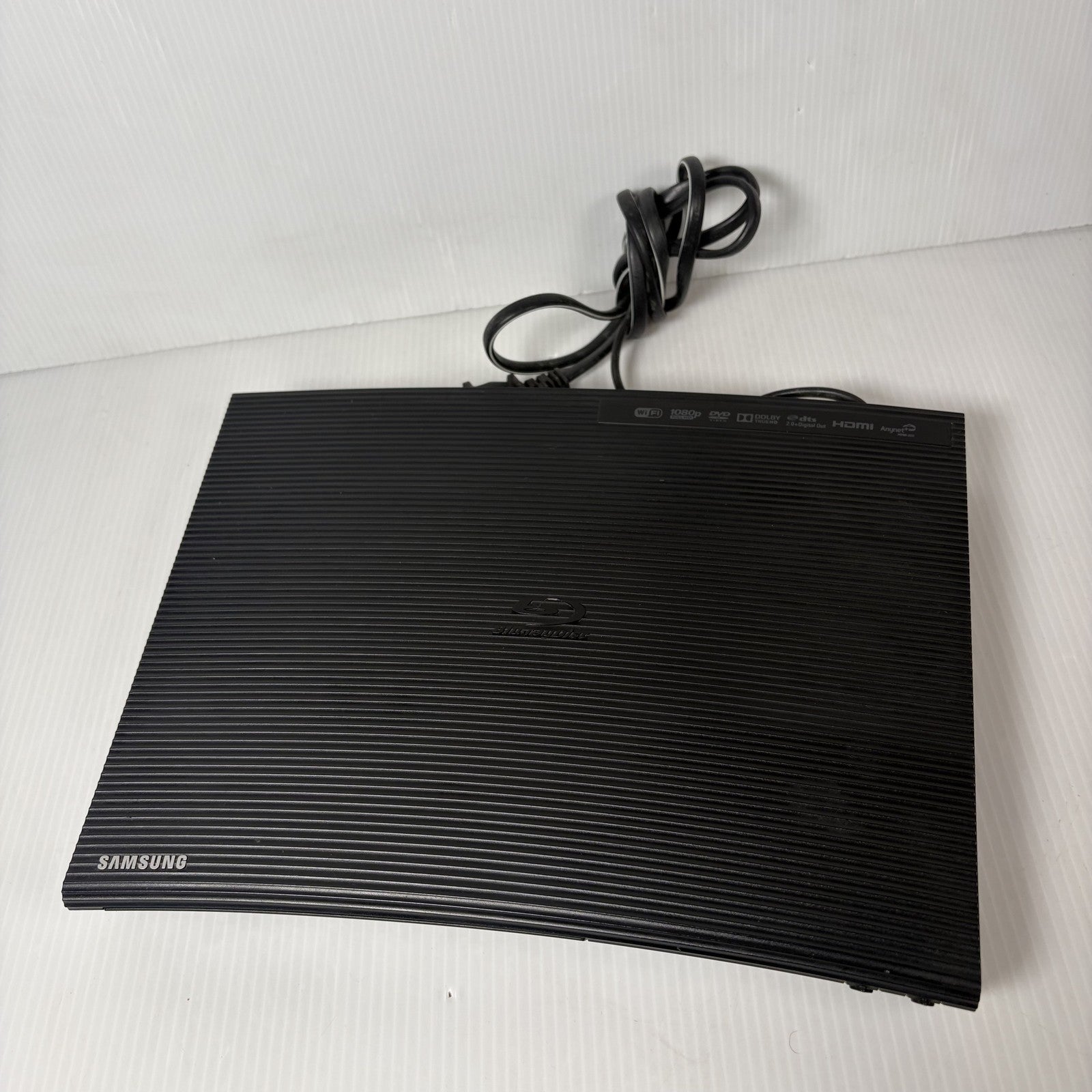 Samsung BD-JM57 Blu-ray Disc Player Full HD 1080p Wi-Fi HDMI USB (No Remote)