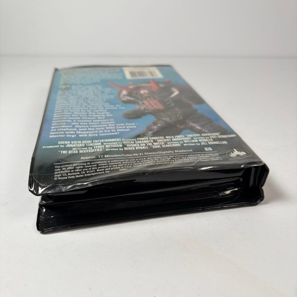 Power Rangers Wild Force Ancient Awakening VHS Buena Vista Clamshell 2002
