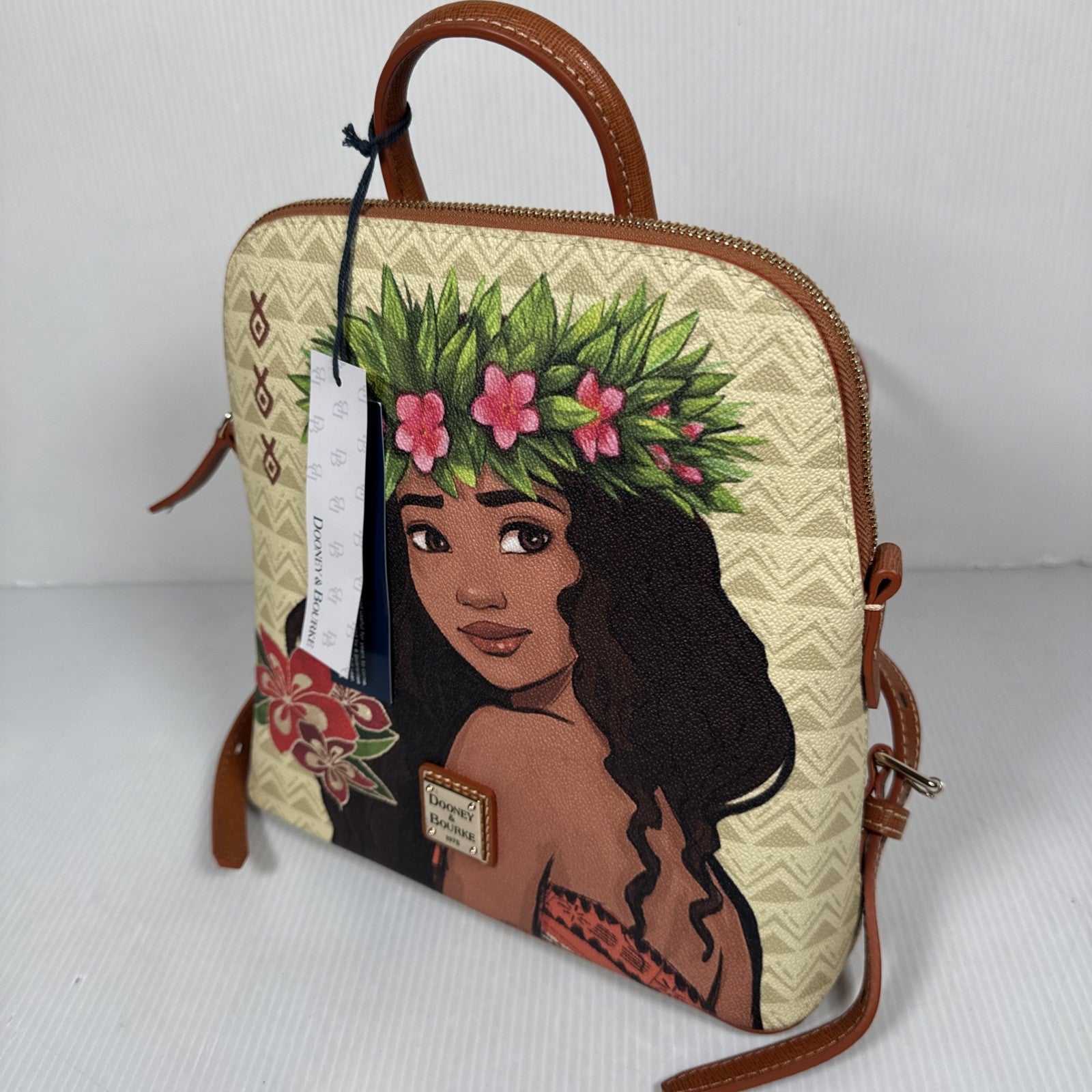 Dooney and Bourke Moana Disney Leather Mini-Backpack Purse New with Tags