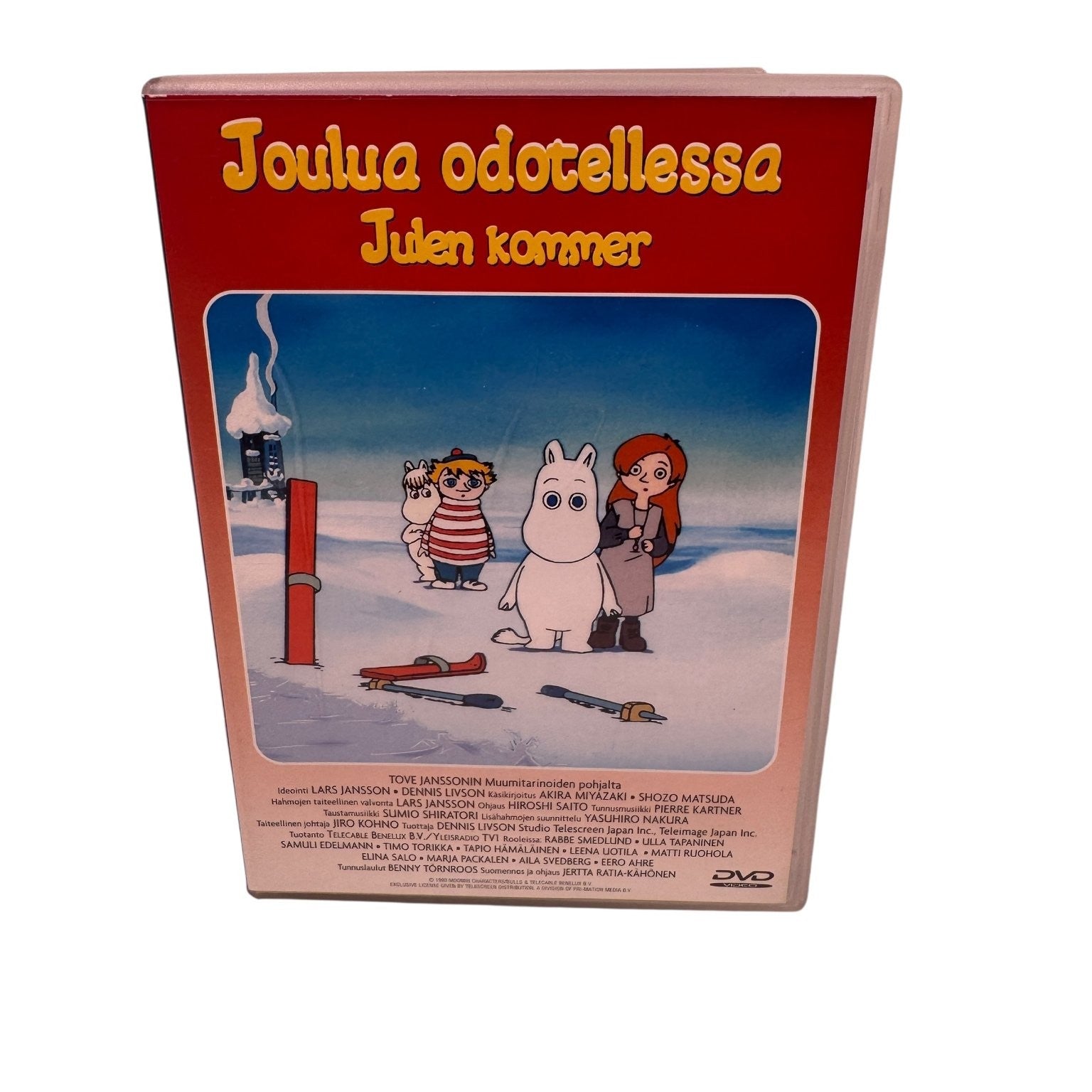 Finnish Moomin Import Animated Joulu Odotellessa DVD 1990 Finnish Moomin (PAL)