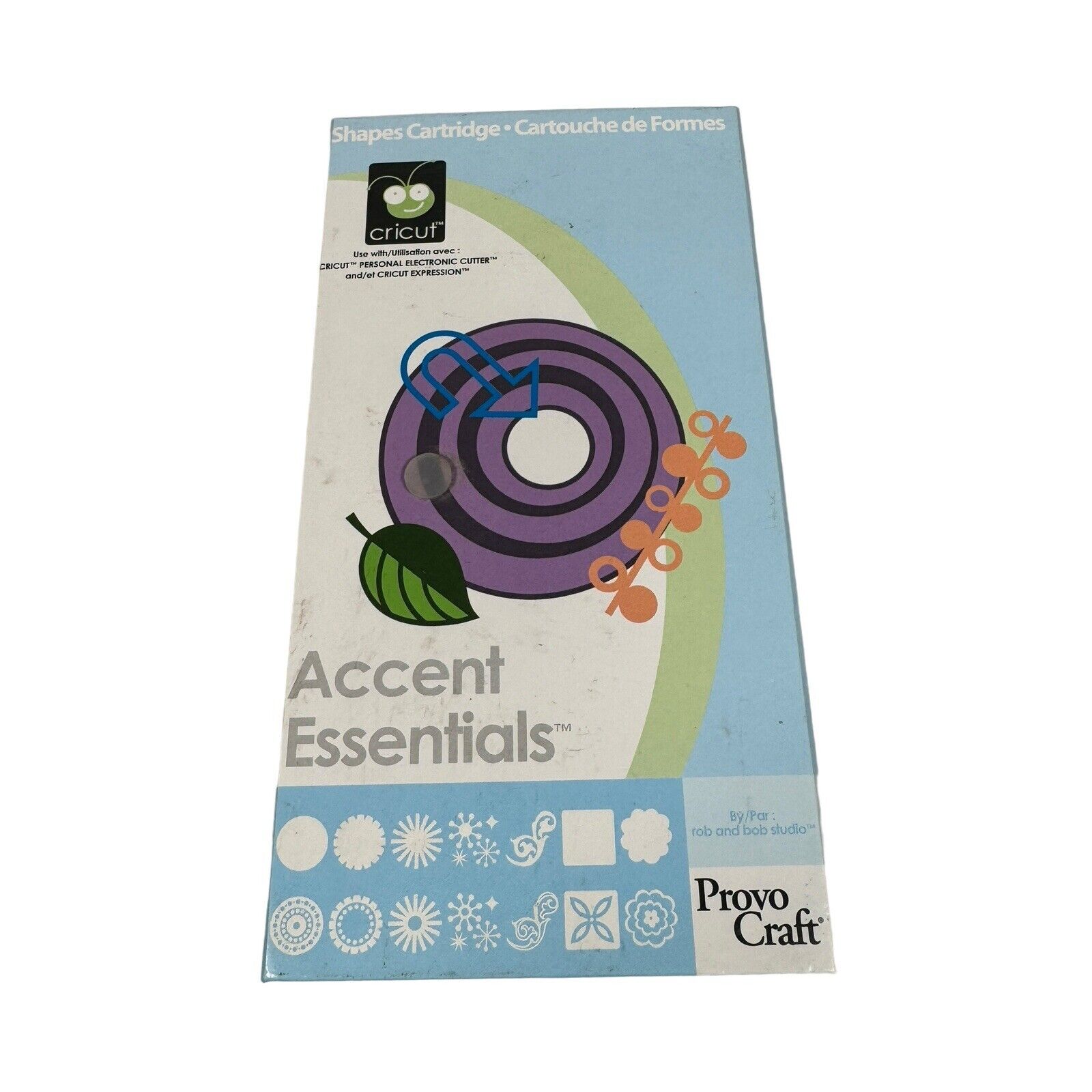 Cricut Fonts Cartridge - ACCENT ESSENTIALS - Provo Craft 29-0391