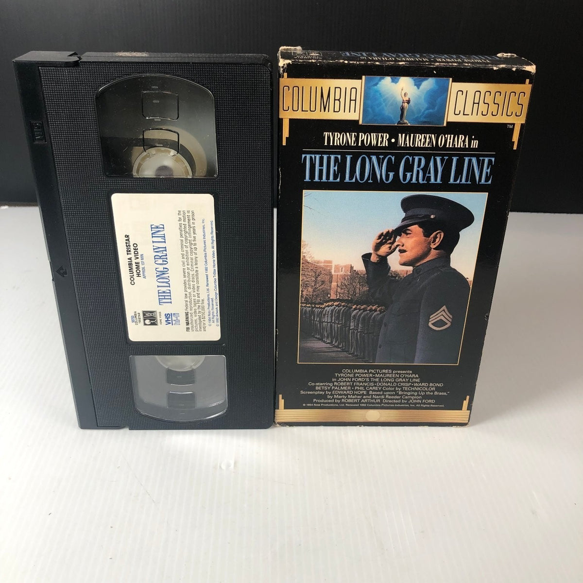 The Long Gray Line VHS 1955 War Drama Columbia Classics
