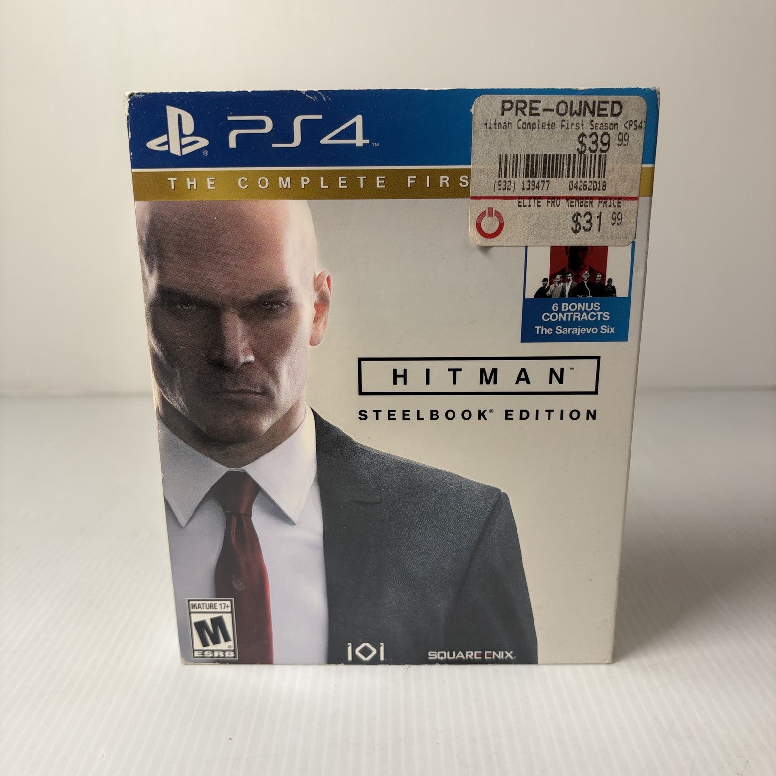 Hitman The Complete First Season Steelbook Edition PS4 PlayStation 4