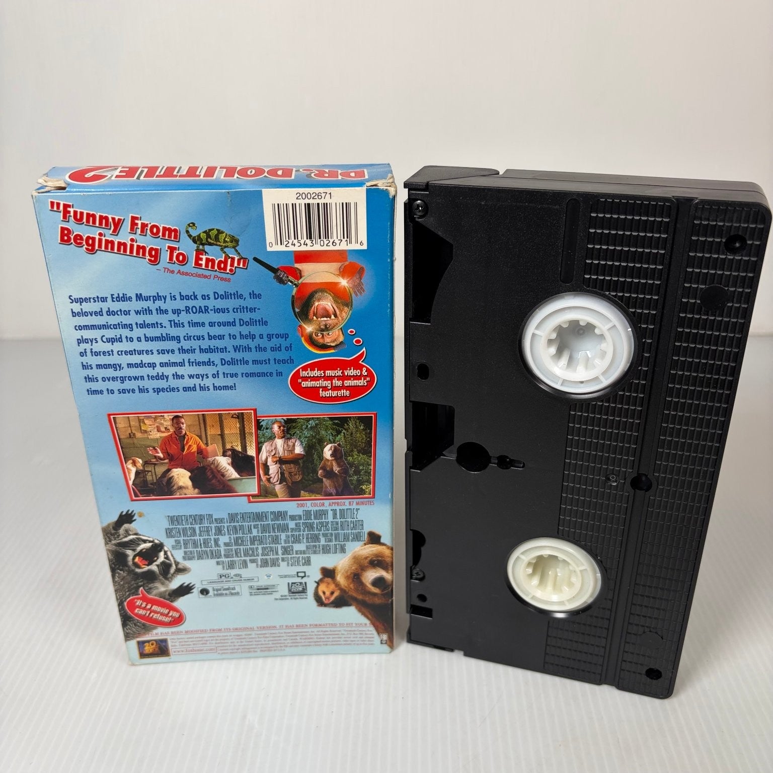 Dr. Dolittle 2 VHS 2001 Family Comedy Special Edition 20th Century Fox