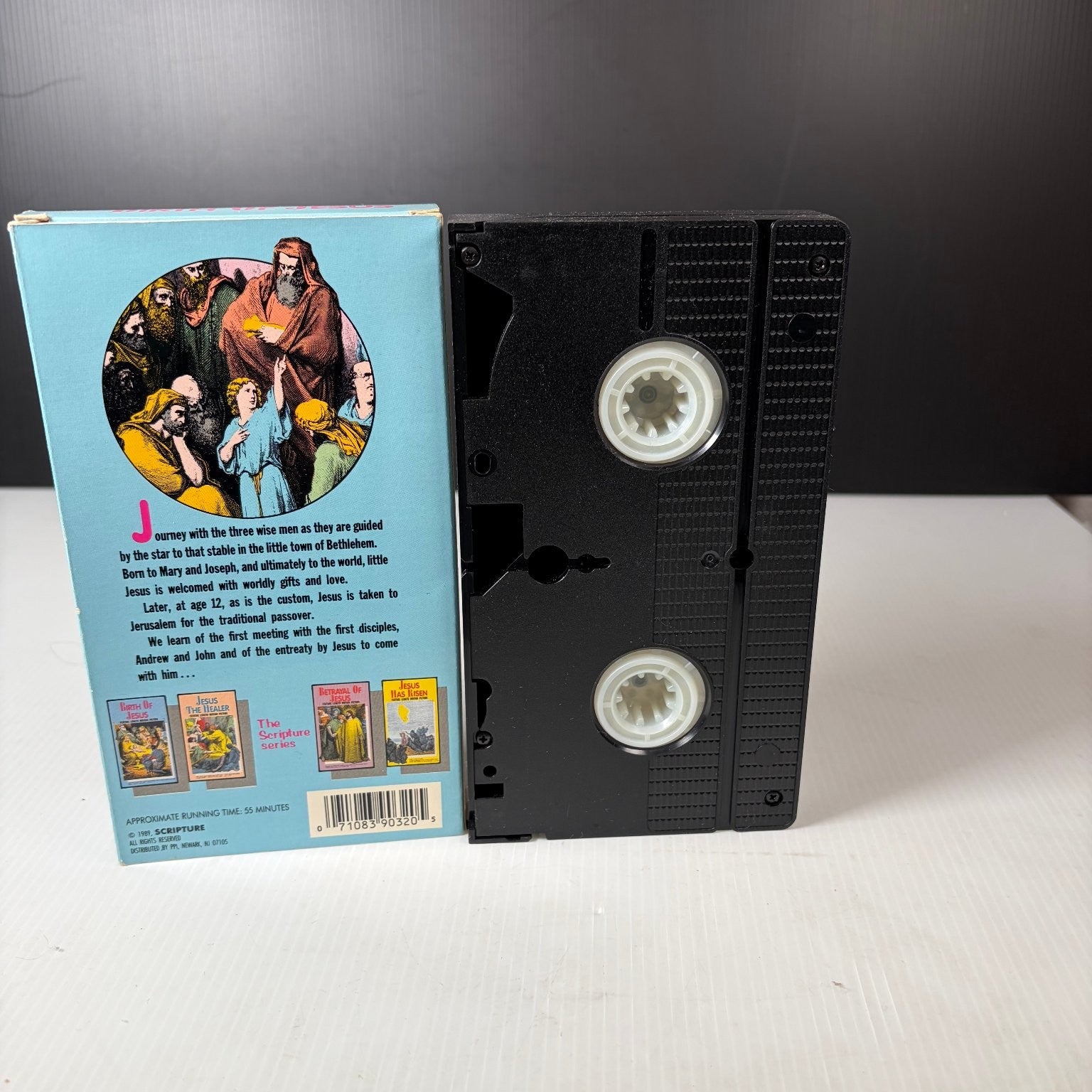 Birth of Jesus VHS 1989 Religious Classic Original Release Scripture Video