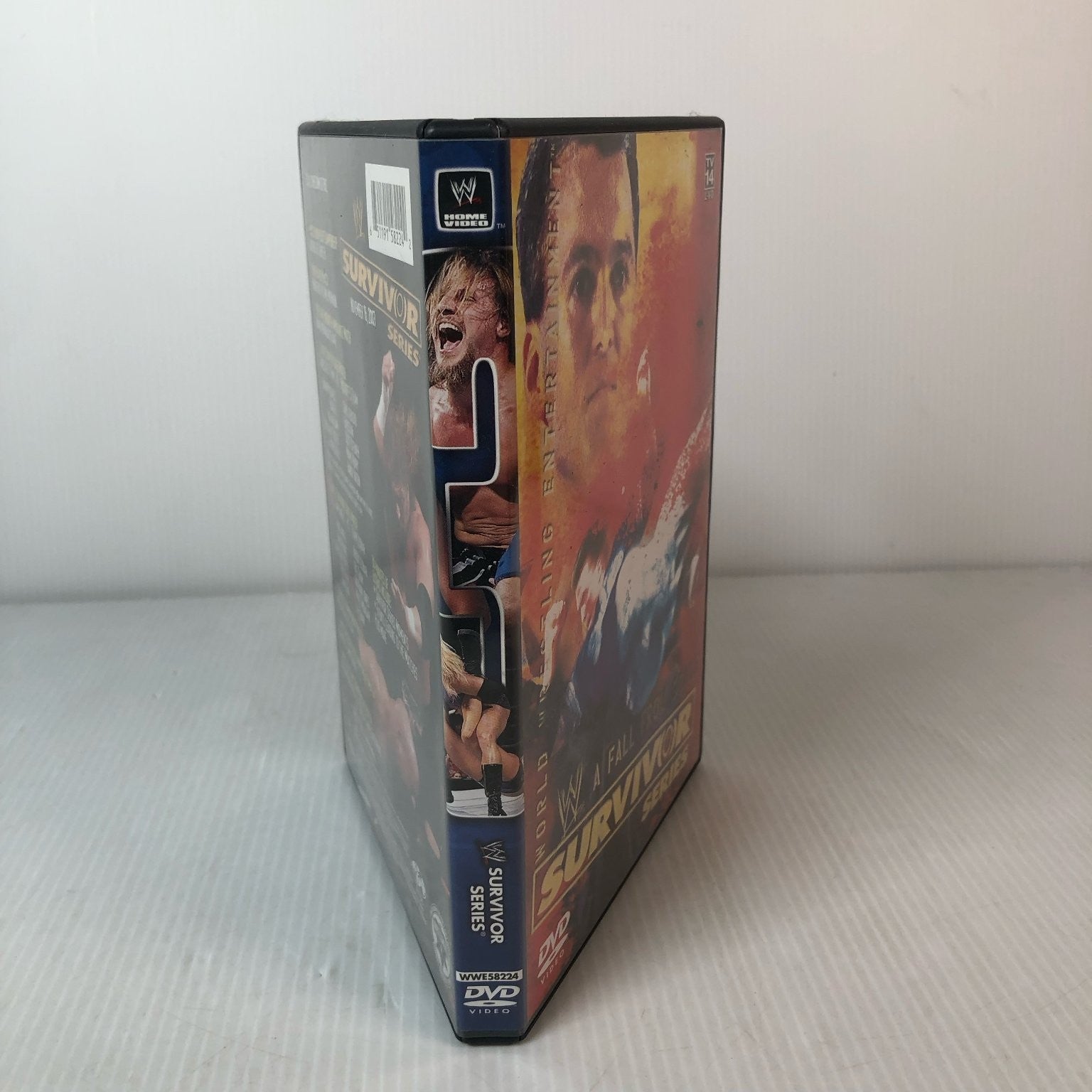 WWE Survivor Series 2003 DVD Goldberg Triple H McMahon Jericho Orton Lesnar