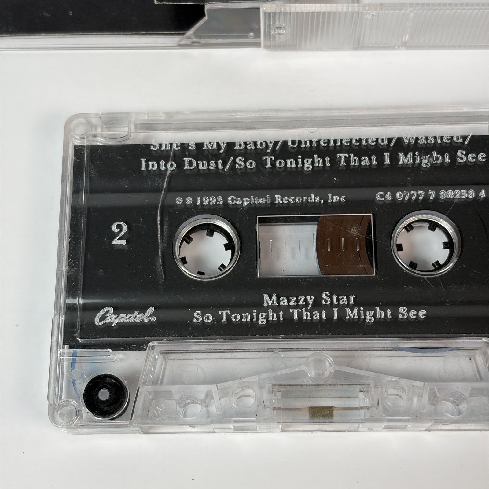 Mazzy Star - So Tonight That I Might See Cassette Tape Capitol Records 1993 VG