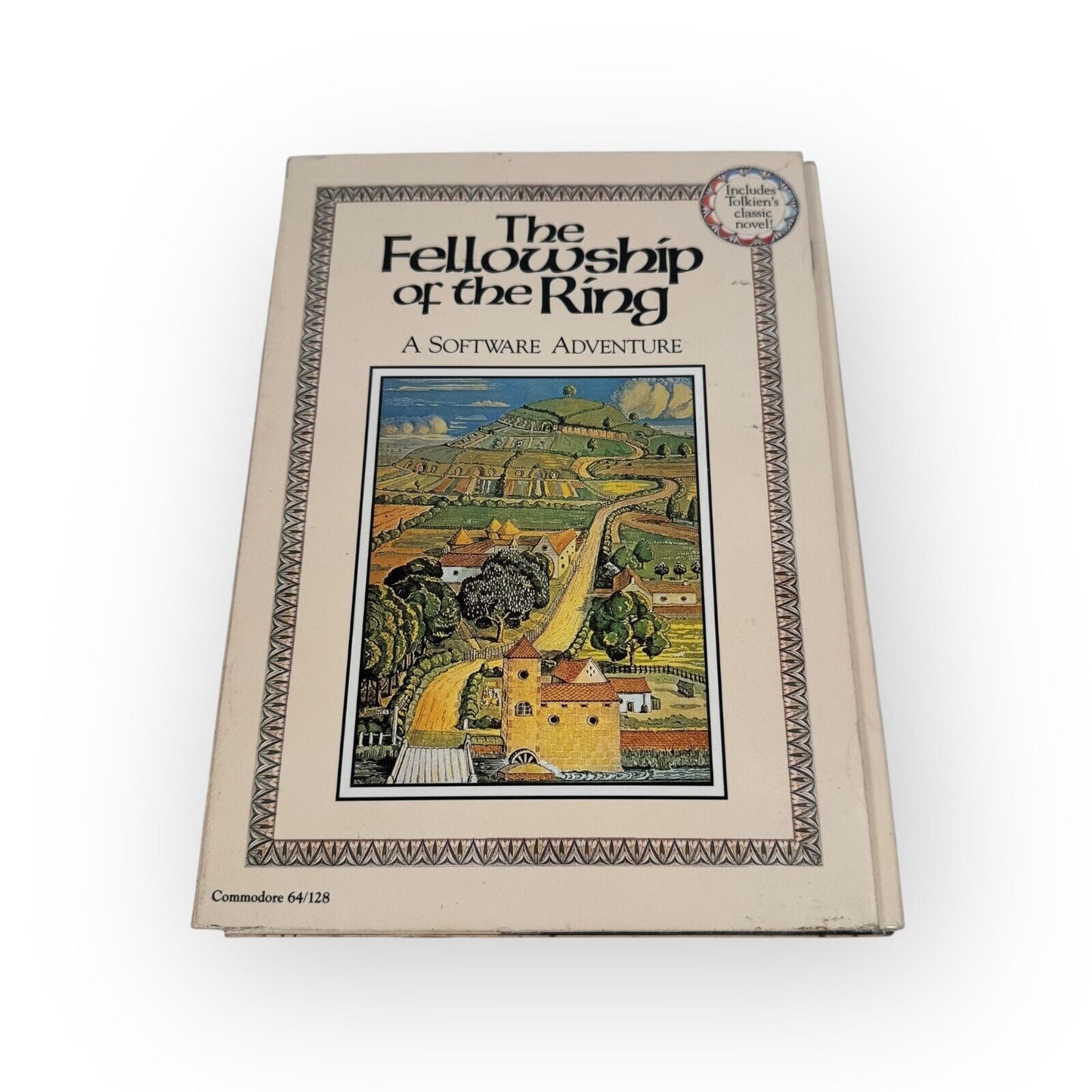 The Fellowship of the Ring Commodore 64 Text Adventure Complete w/ Book & Map