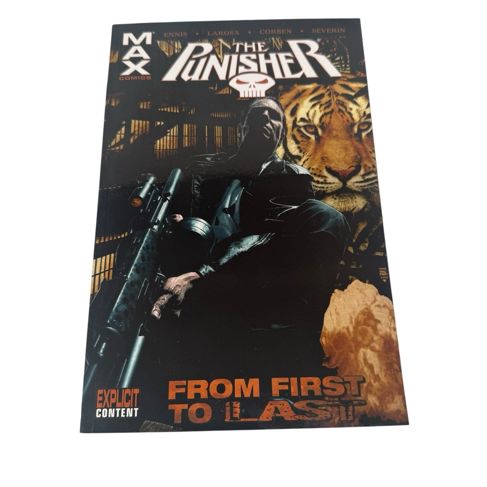 Punisher Max: From First to Last TPB 2008 Marvel rare OOP Garth Ennis