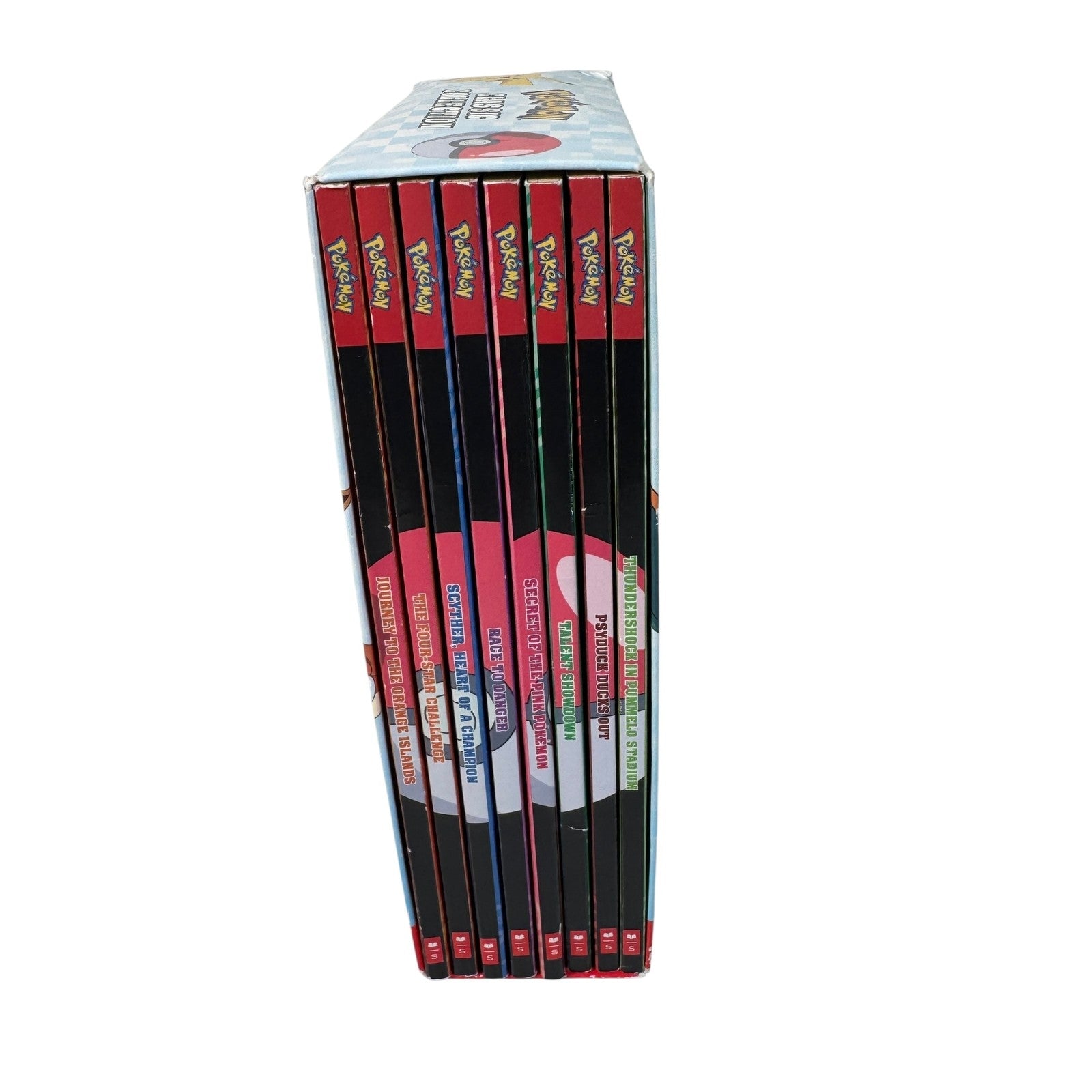 Pokemon Classic Collection 8 Book Box Set Scholastic Chapter Books Kids Pikachu