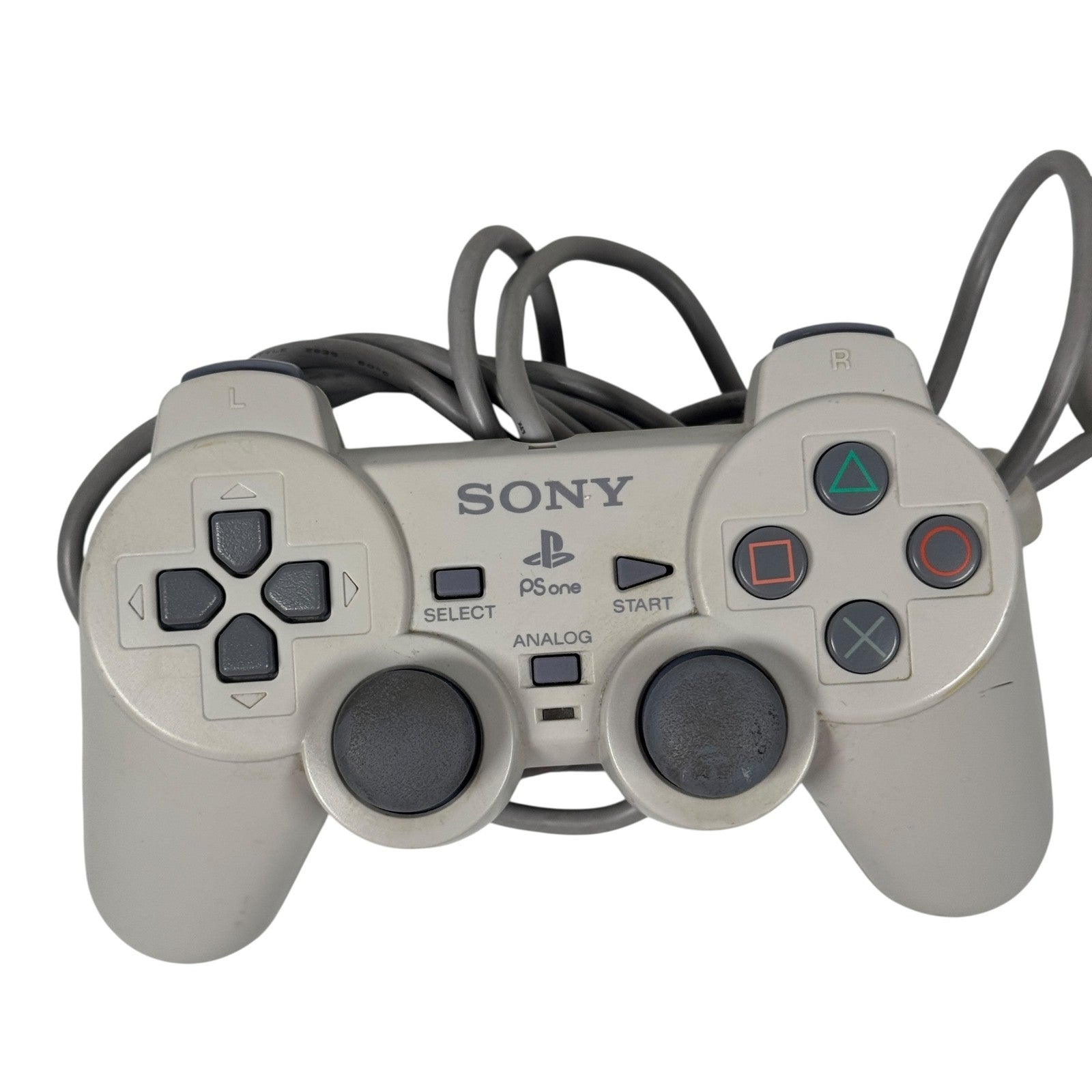 Sony PS One Analog Controller SCPH-110 PlayStation Wired Gamepad OEM Gray Tested