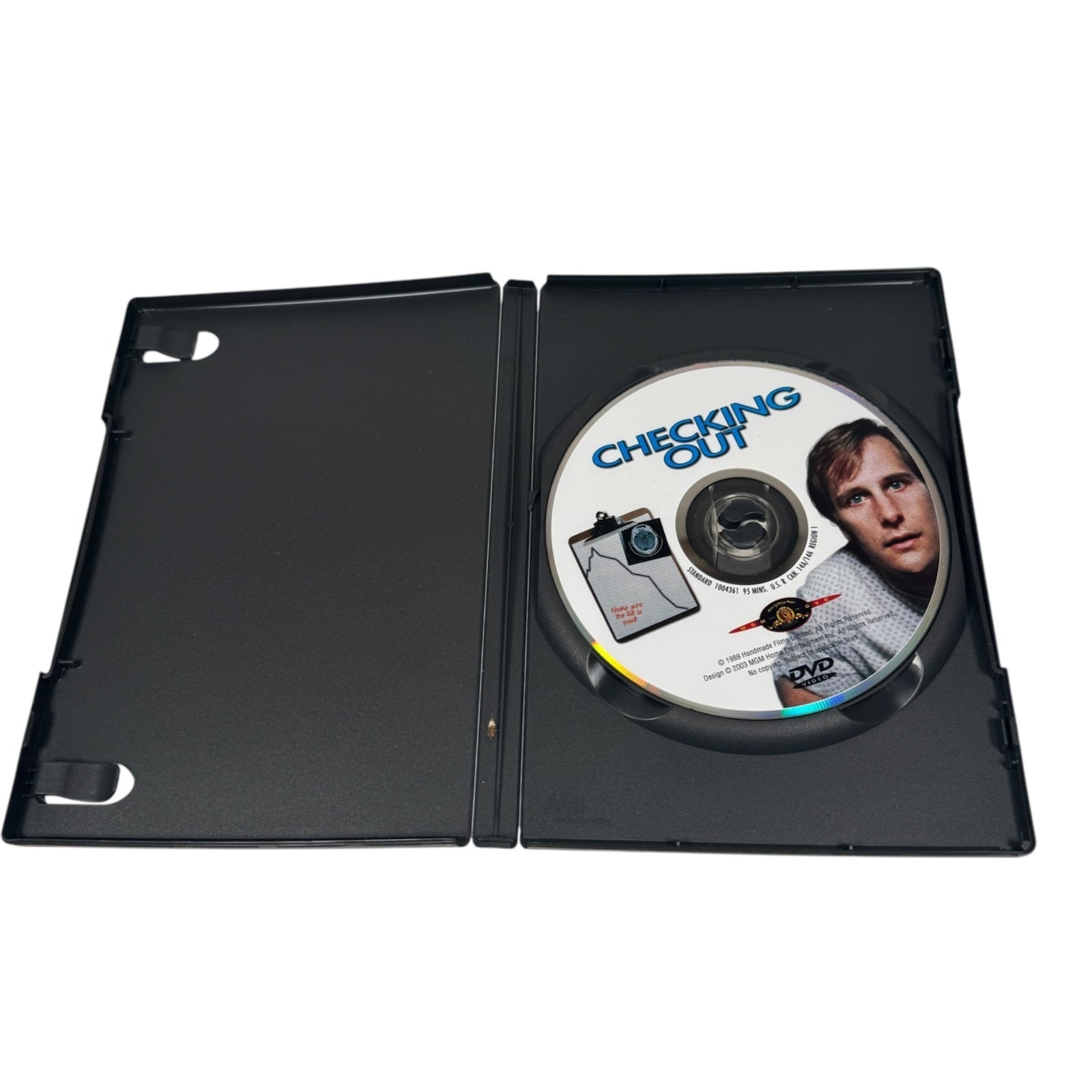 Checking Out Dark Comedy DVD Movie Jeff Daniels Melanie Mayron 1989