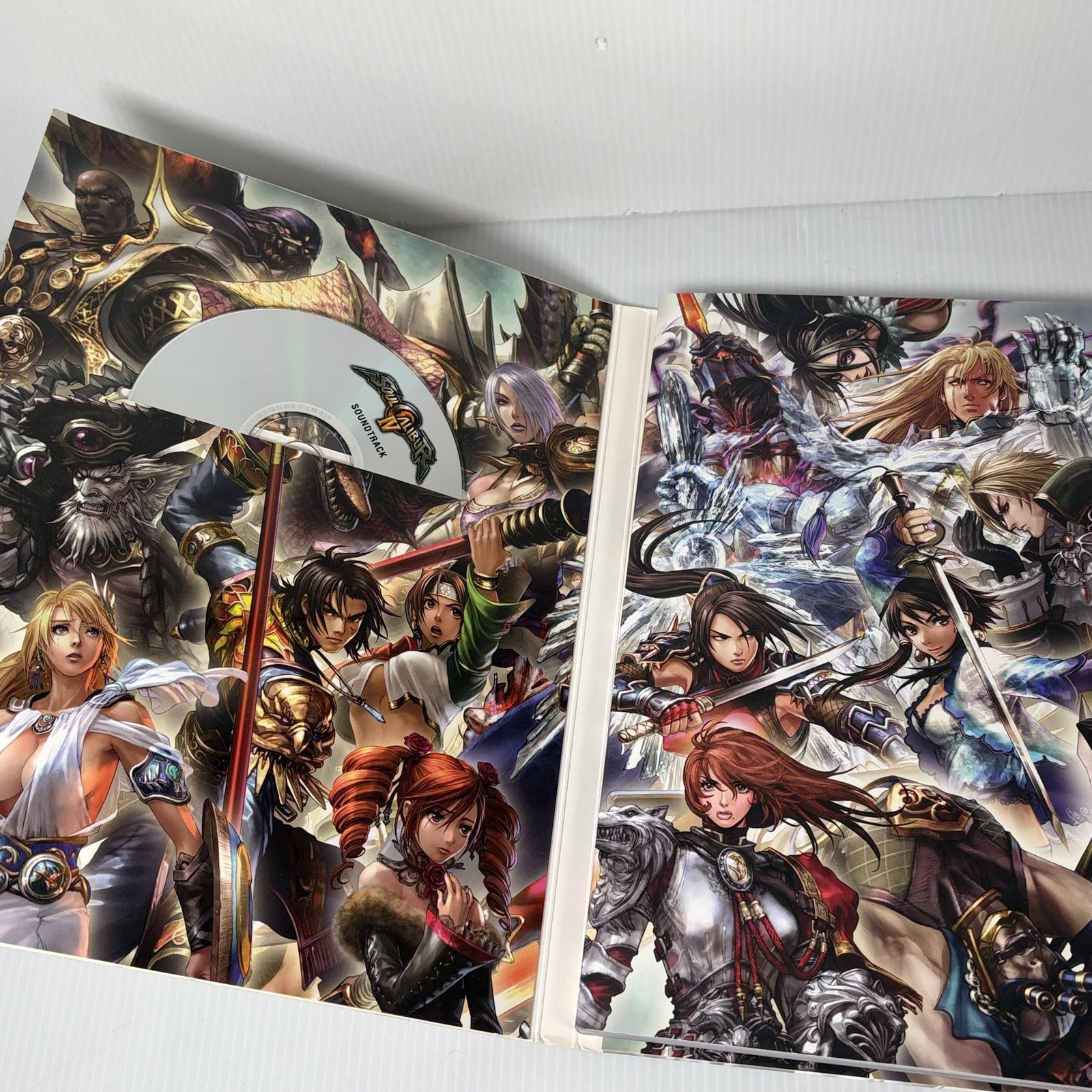 Soulcalibur IV 4 Limited Edition Strategy Guide BradyGames w/ Soundtrack CD PS3