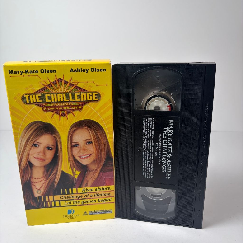 The Challenge VHS Mary-Kate & Ashley Olsen Dualstar 2003 Filmed in Mexico