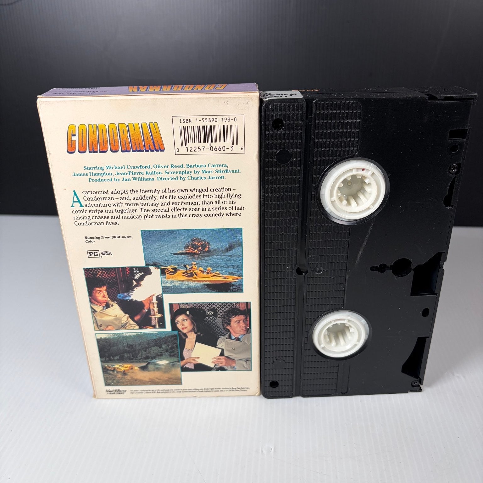 Condorman VHS 1981 Michael Crawford Original Release Walt Disney Home Video