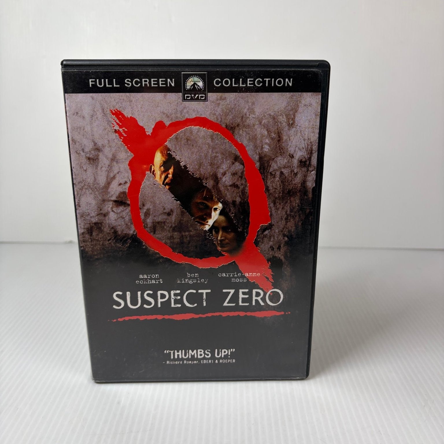 Suspect Zero DVD 2004 Aaron Eckhart Ben Kingsley Full Screen Collection