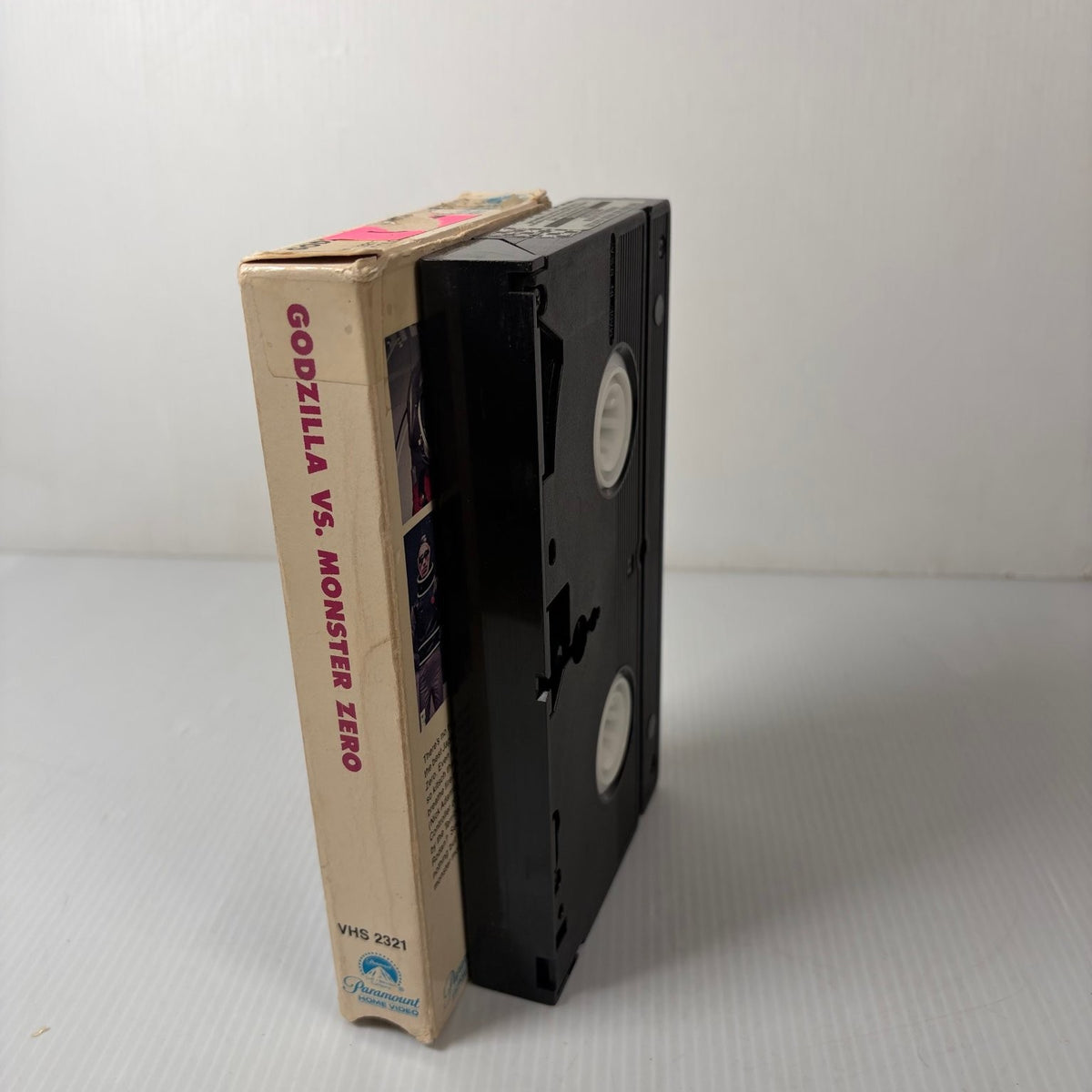 Godzilla vs. Monster Zero VHS 1970 Sci-Fi Horror Classics Paramount