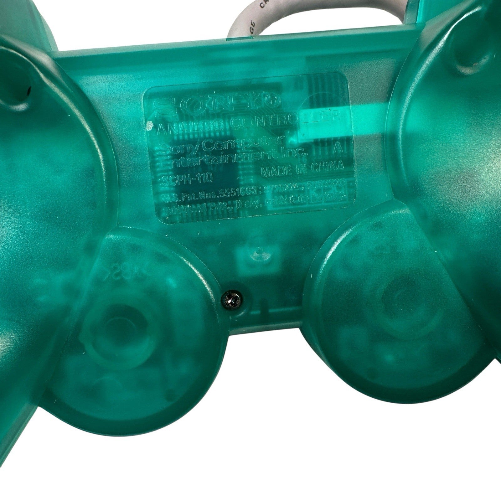 Sony Playstation PSone PS1 Official Analog Controller Emerald Green SCPH-110