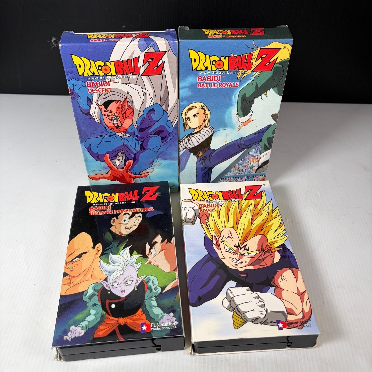 Dragon Ball Z Babidi Saga Edited VHS 1996 Anime Funimation Original Release