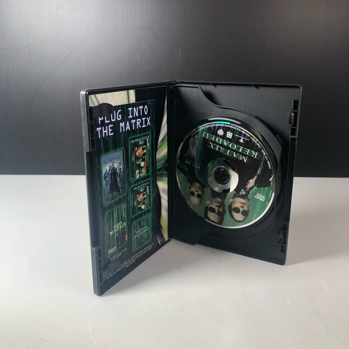 The Matrix Reloaded DVD 2003 Full Screen Edition Keanu Reeves Sci-Fi
