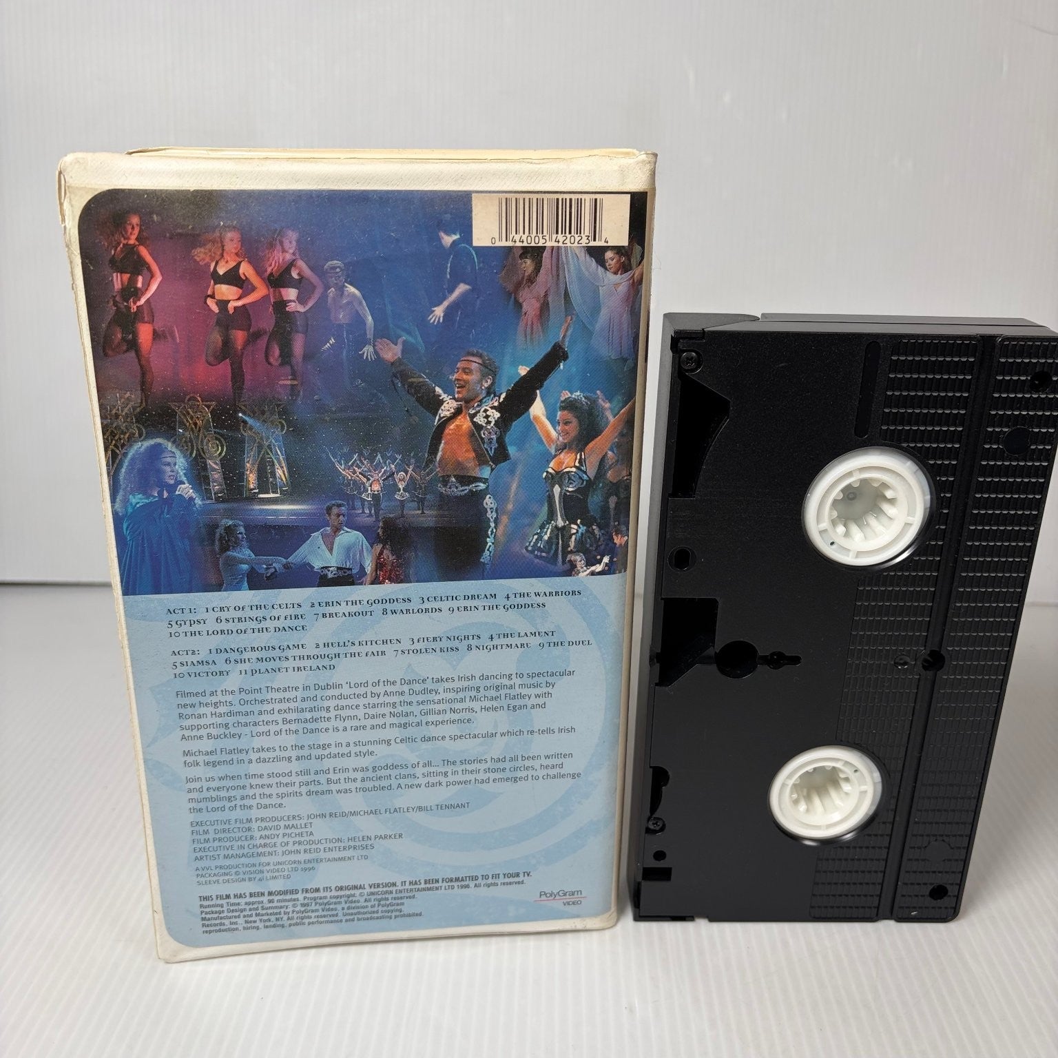 Michael Flatley Lord of the Dance VHS 1998 Celtic Music PolyGram Video
