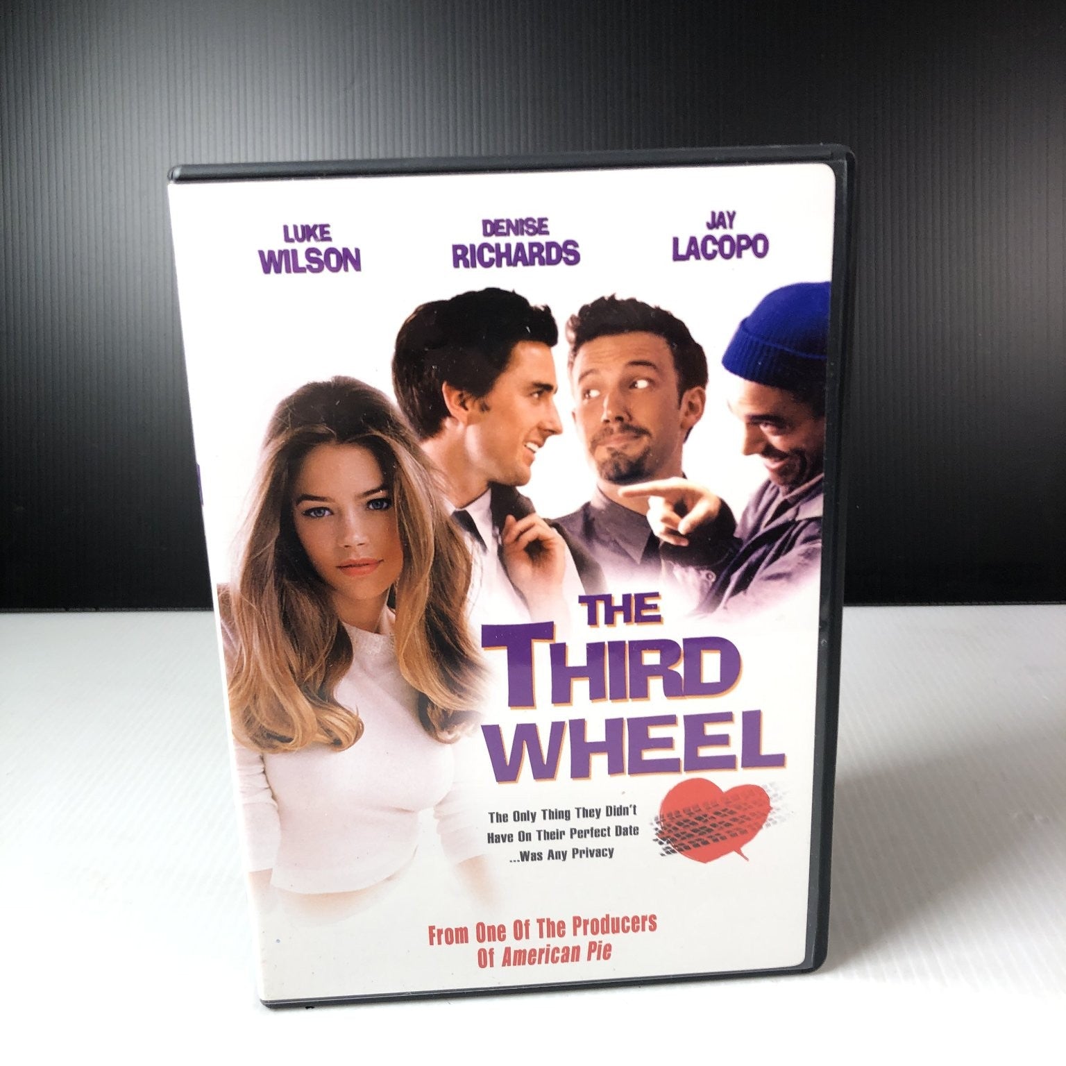 The Third Wheel DVD 2002 Luke Wilson Denise Richards Comedy