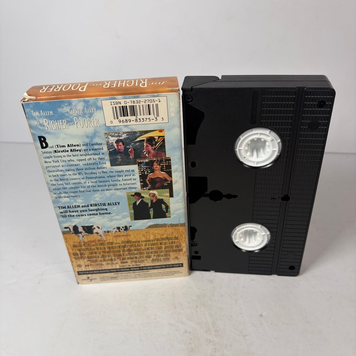 For Richer or Poorer VHS 1997 Comedy Universal Greats Tim Allen PG-13