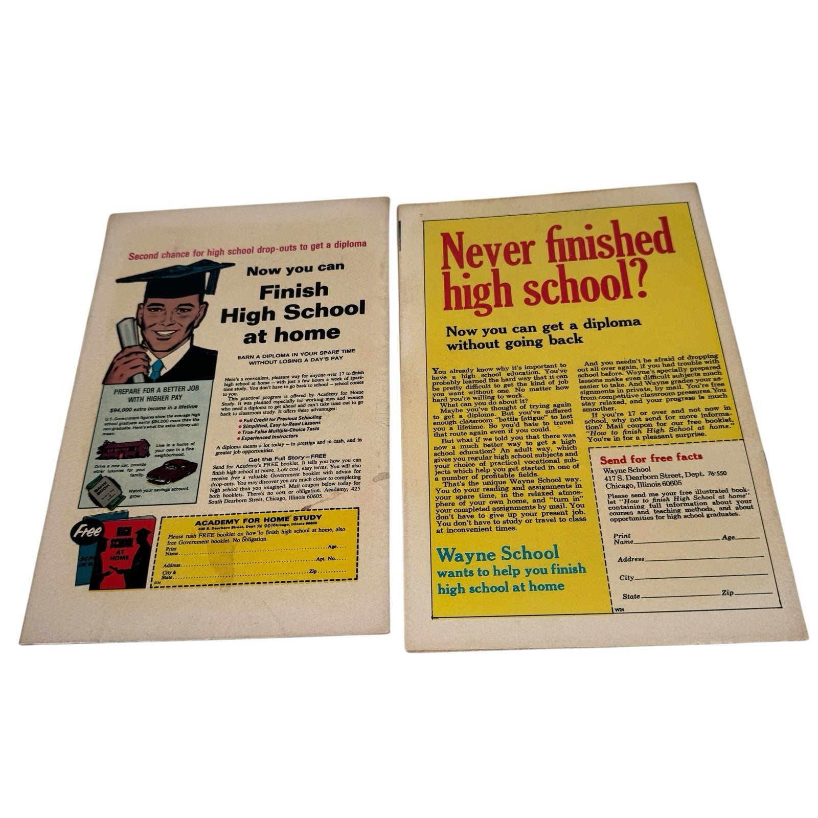 Primus #2 & #3 VTG 1972 Charlton Comics Bundle Bagged & Boarded