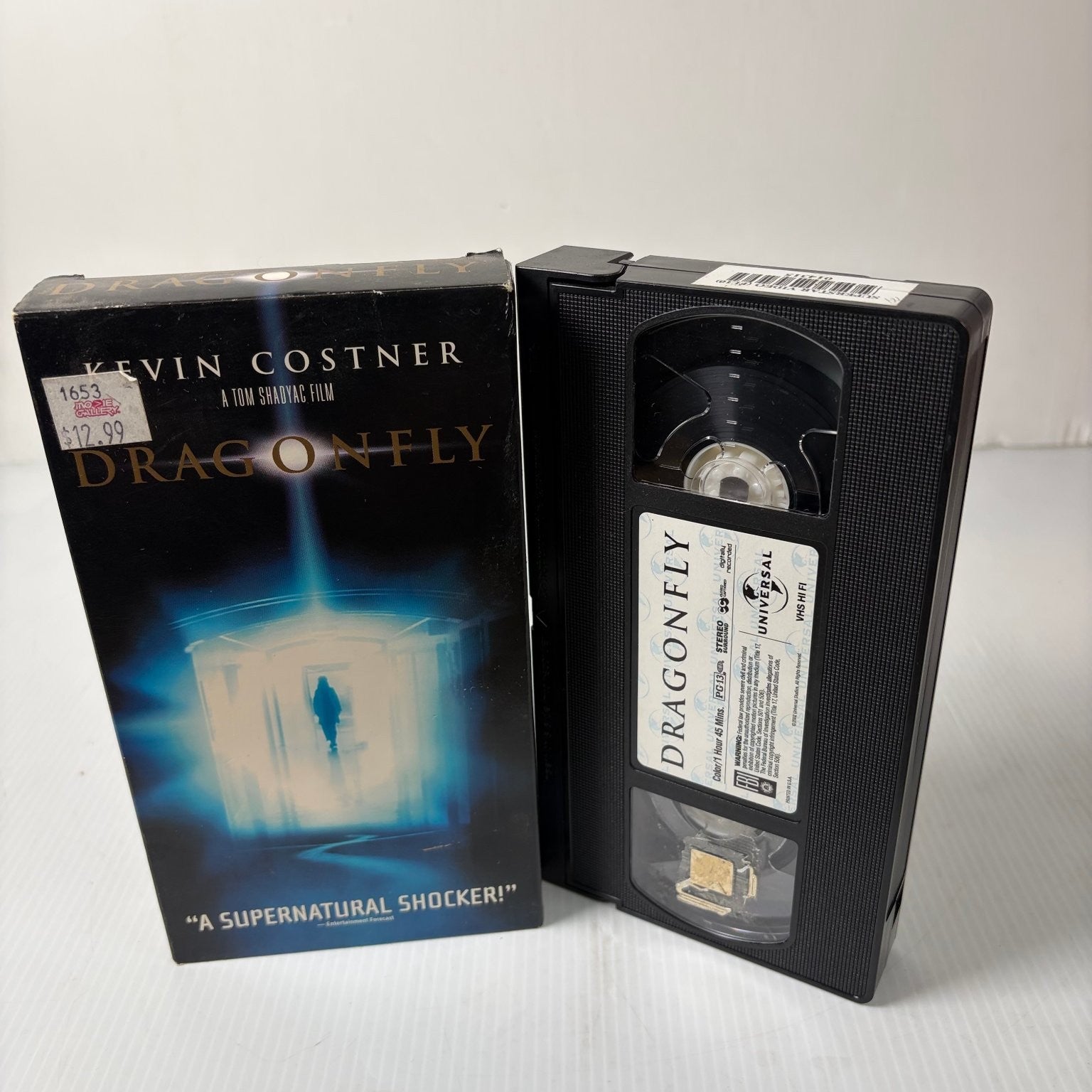 Dragonfly VHS 2002 Supernatural Thriller Kevin Costner Universal