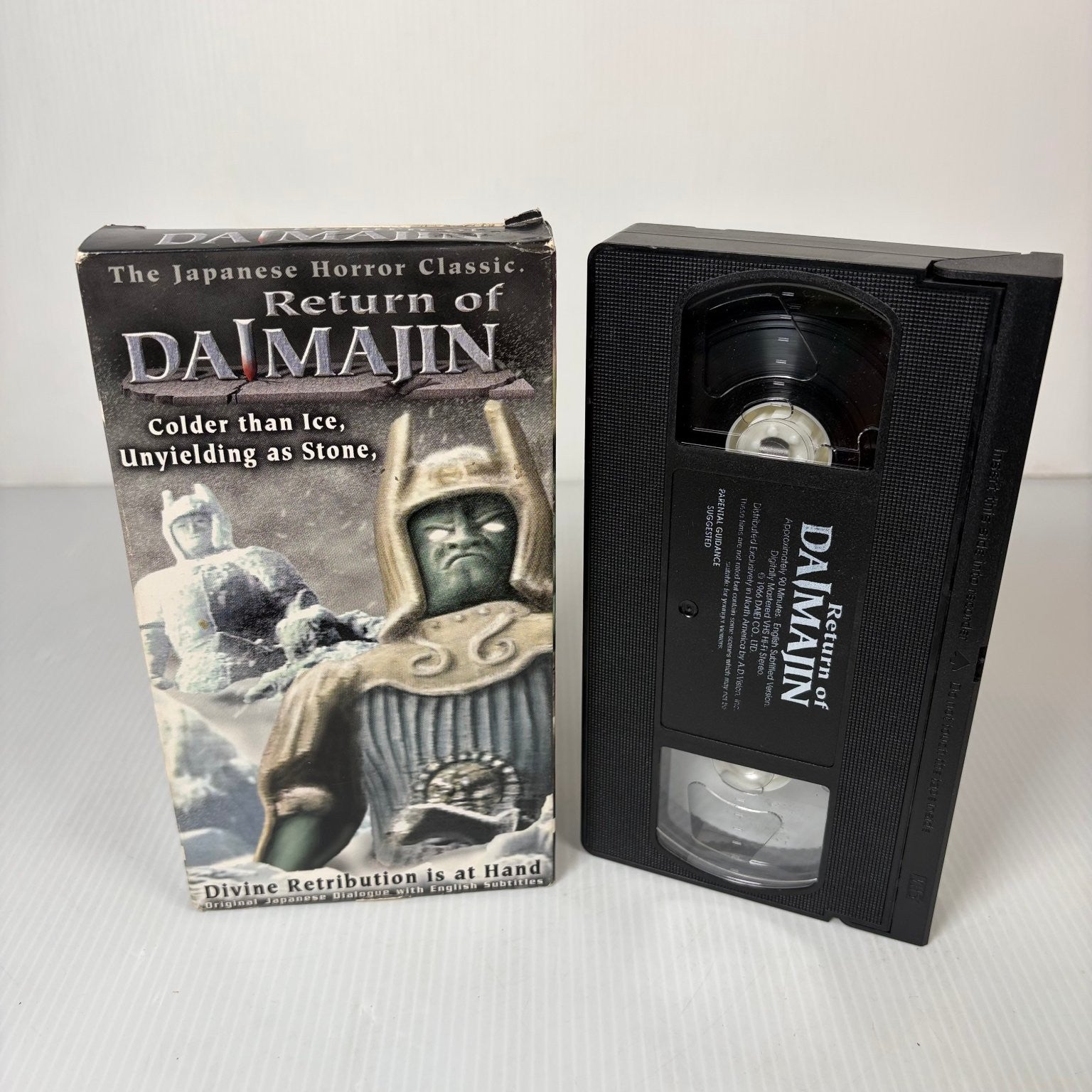 Return of Daimajin VHS 1966 Japanese Horror Widescreen Image Ent.