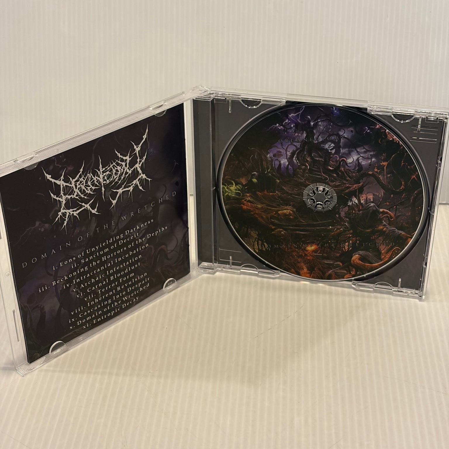 Organectomy – Domain of the Wretched CD 2017 Death Metal Unique Leader Records