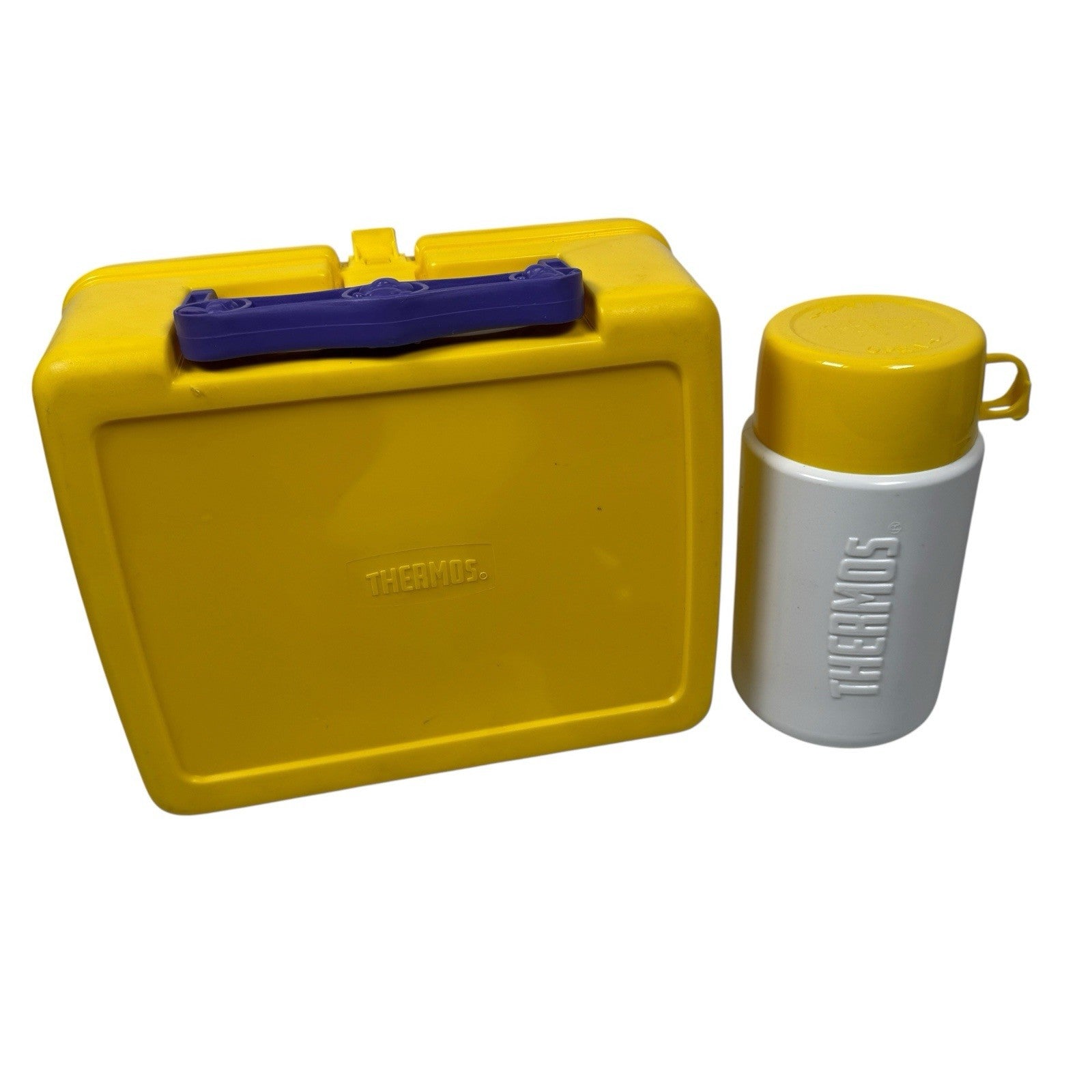 Winnie The Pooh Vintage Yellow Thermos Brand 90s Retro Kids Lunchbox