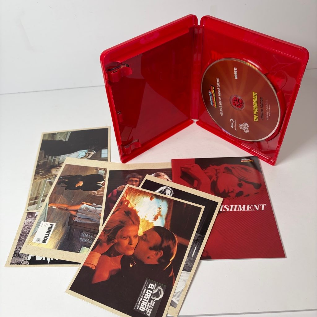The Punishment Blu-ray Mondo Macabro Limited Edition Karin Schubert 1973