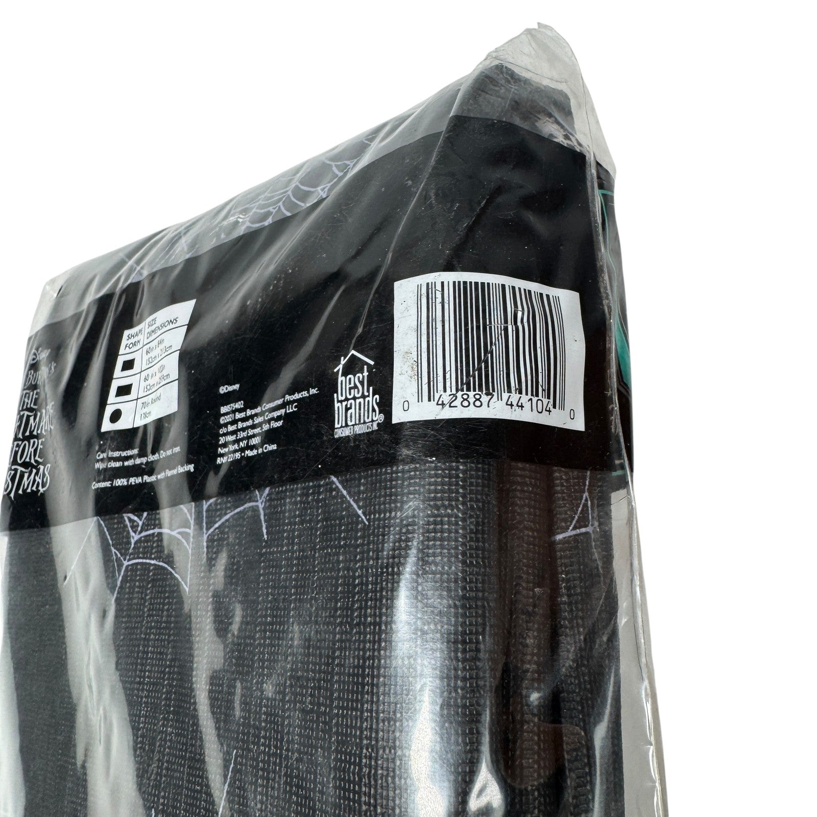 Disney Nightmare Before Christmas Tablecloth 60x84 Jack Sally Halloween Party De