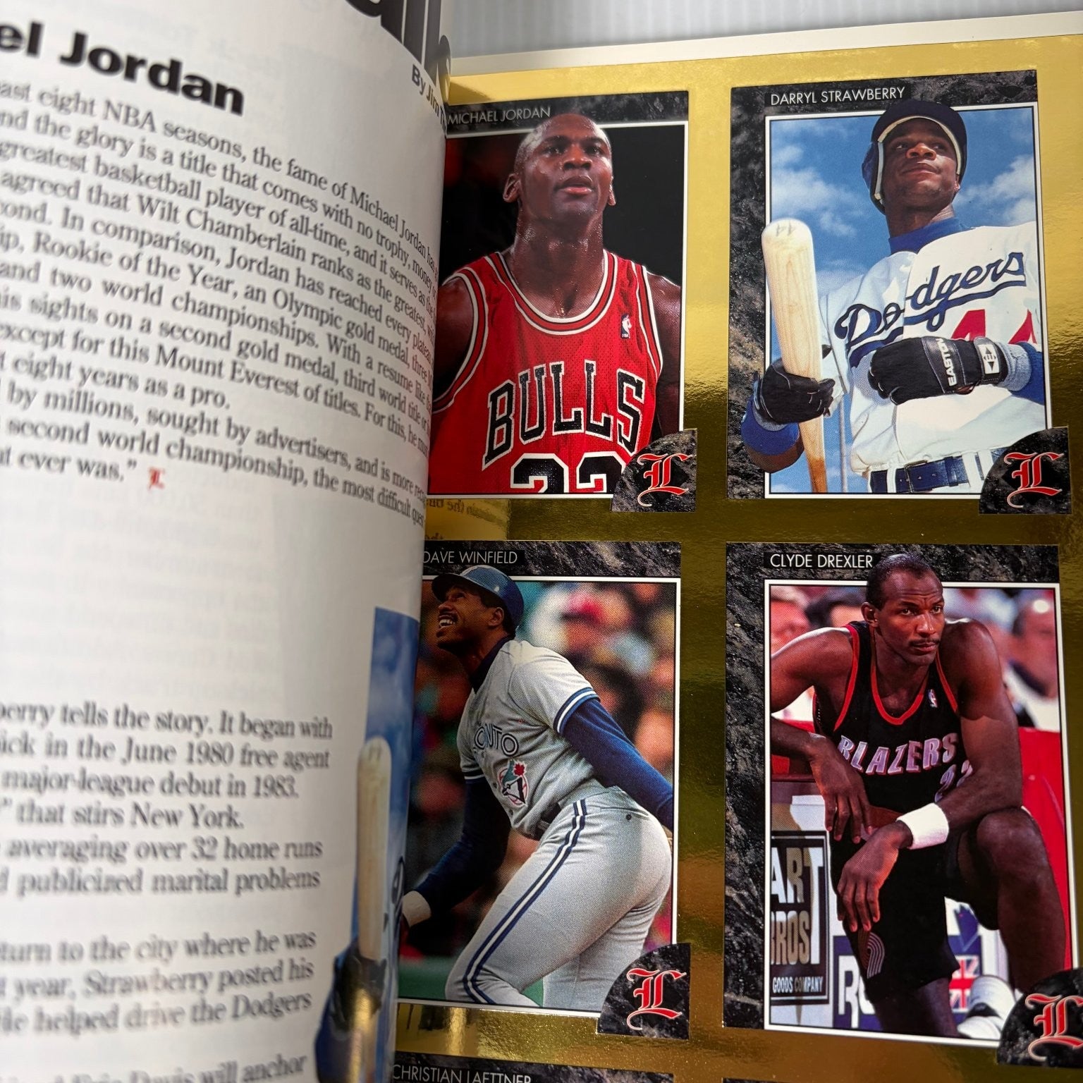Legends Sports Memorabilia Magazine Sept/Oct 1992 Michael Jordan Bulls UNC Art
