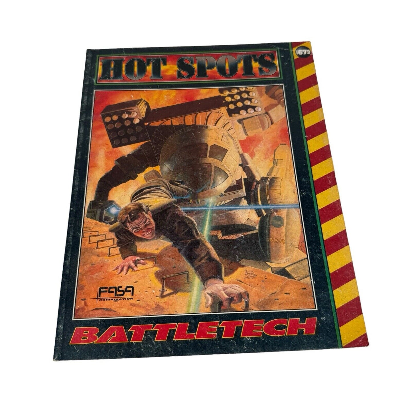 FASA 1679 Battletech Hot Spots - Sourcebook  VTG 1990s RPG VG