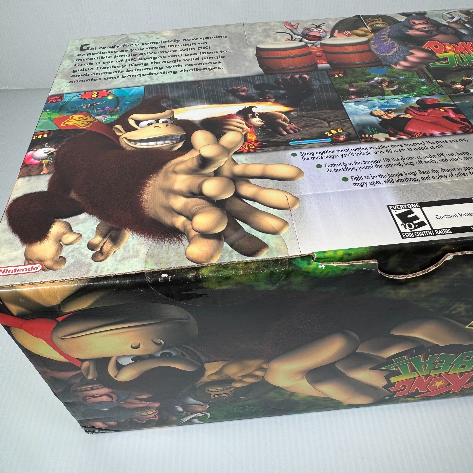 Donkey Kong Jungle Beat 2005 Nintendo GameCube NIB NEW in Box SEALED