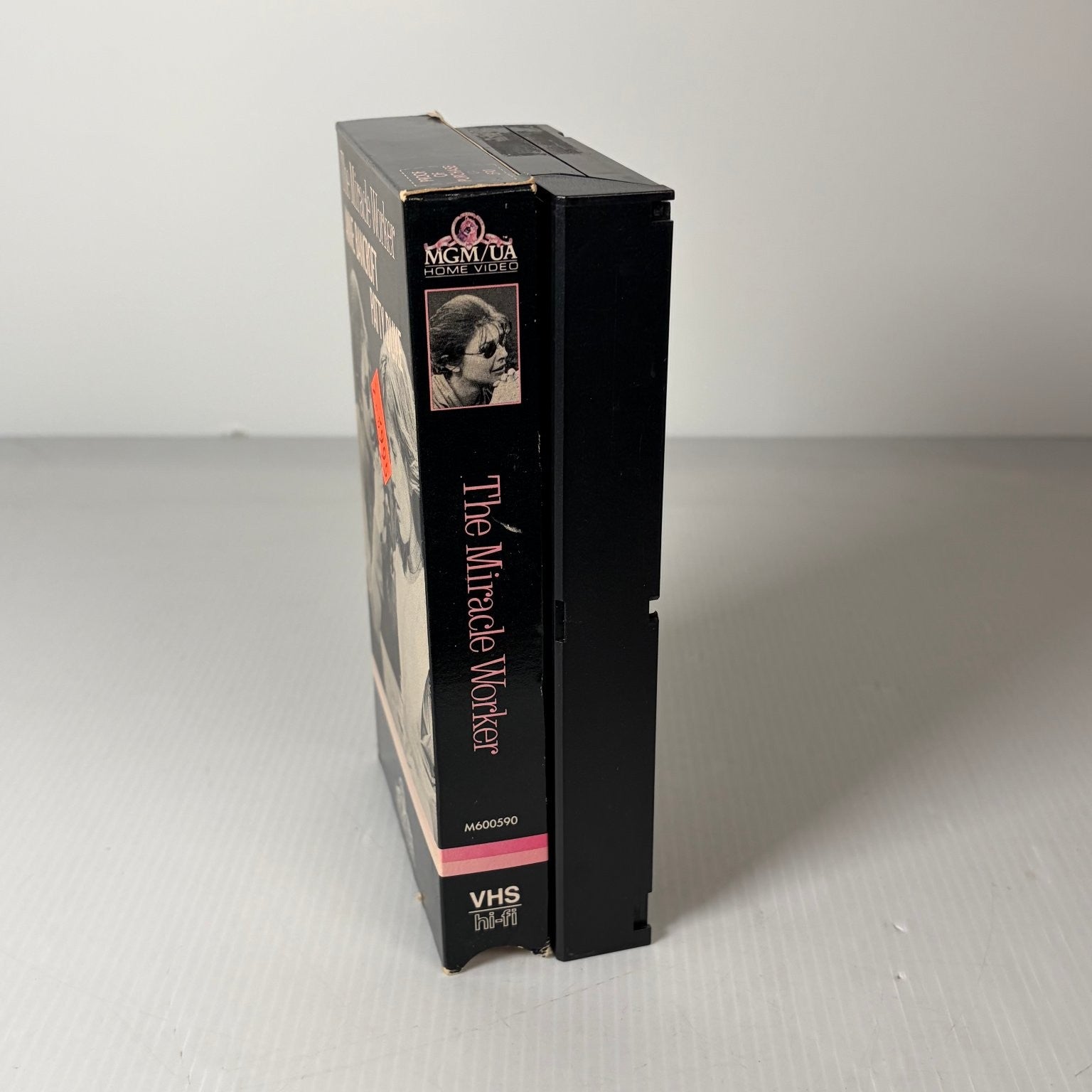 The Miracle Worker VHS 1962 Drama Anne Bancroft Patty Duke MGM/UA Home Video