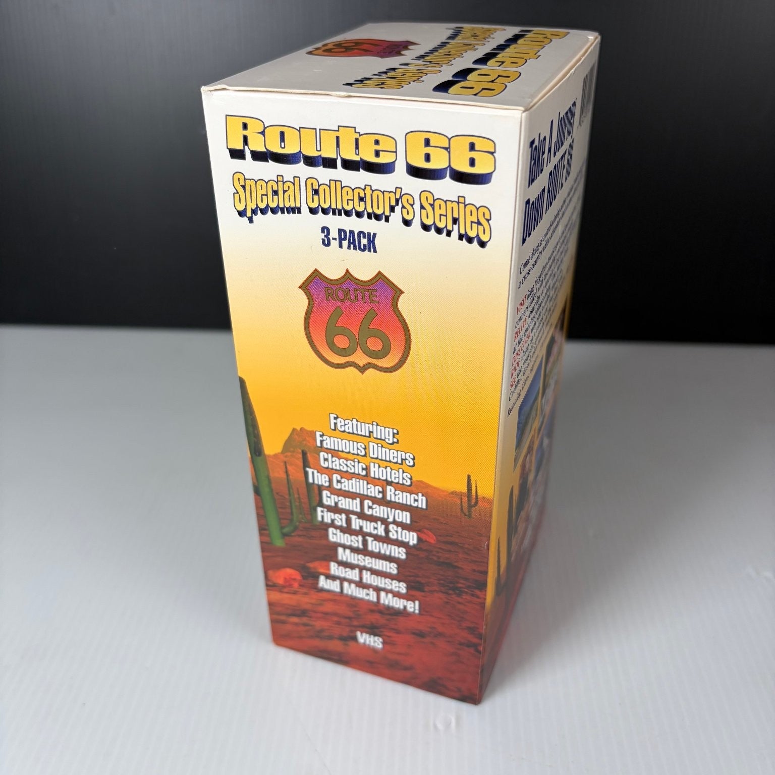 Route 66 VHS 3-Pack Documentary Special Collector's Series Cole Media