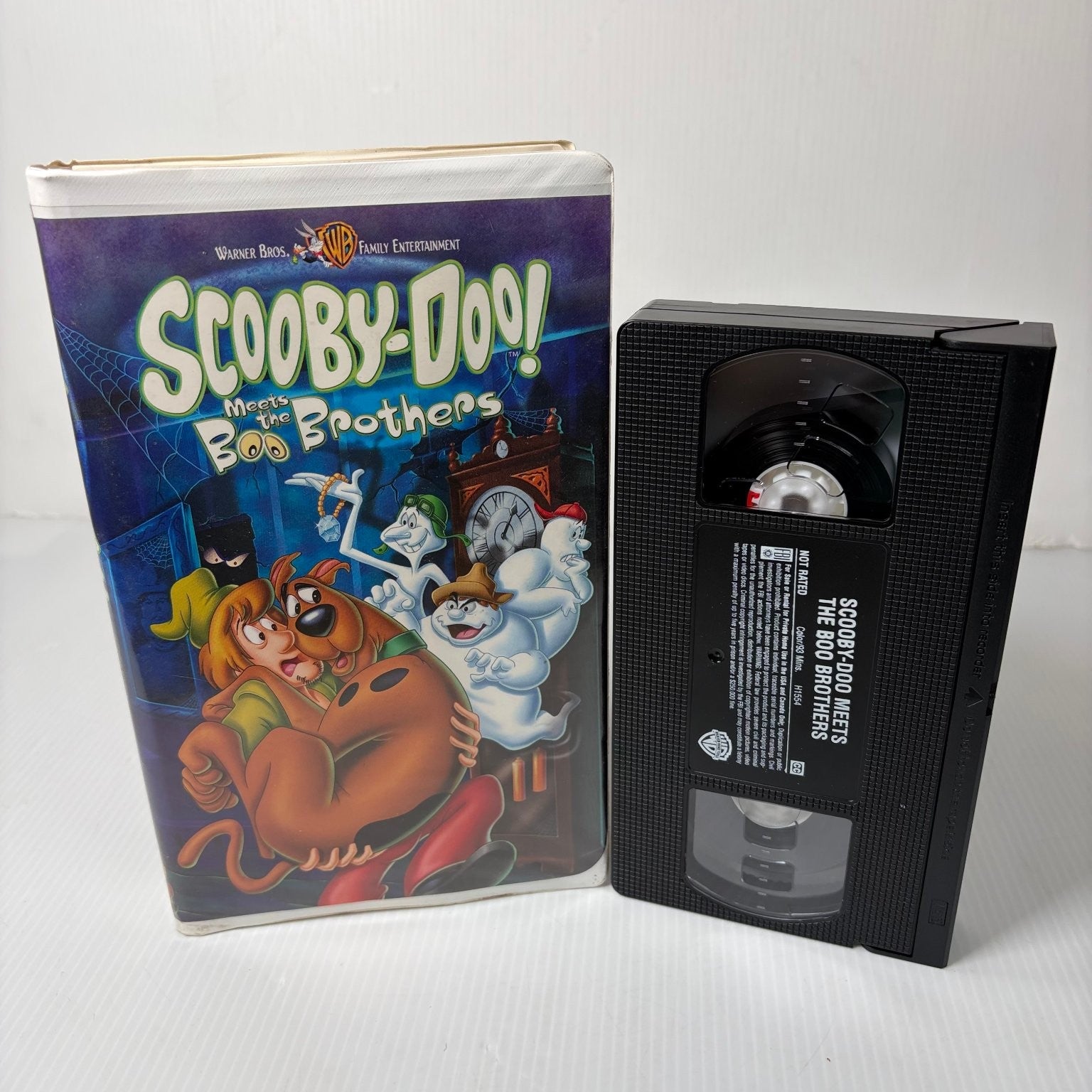 Scooby-Doo! Meets the Boo Brothers VHS 1987 Mystery Warner Bros Clamshell