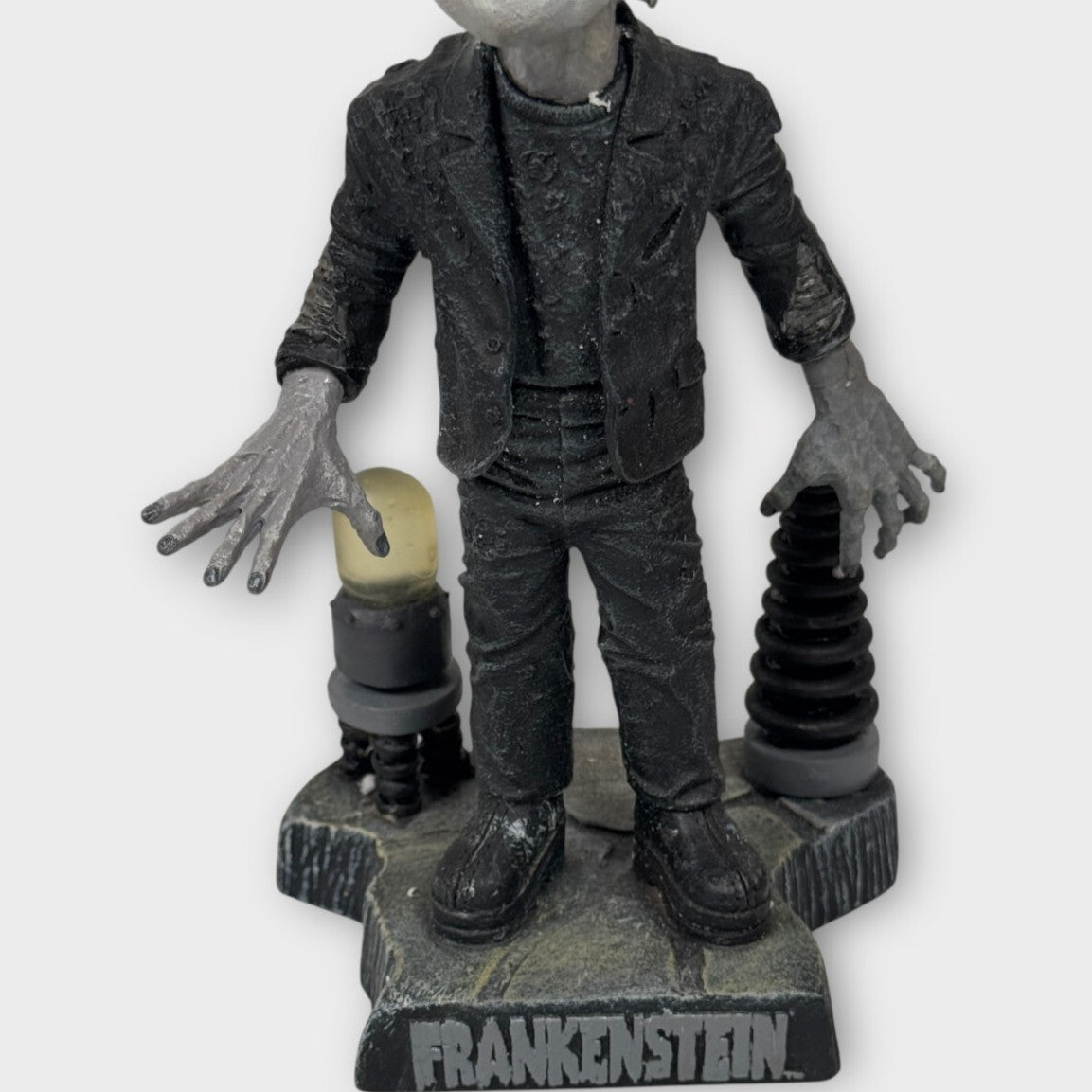 2006 FRANKENSTEIN HEADKNOCKER BOBBLE-HEAD NECA UNIVERSAL MONSTERS Black & White