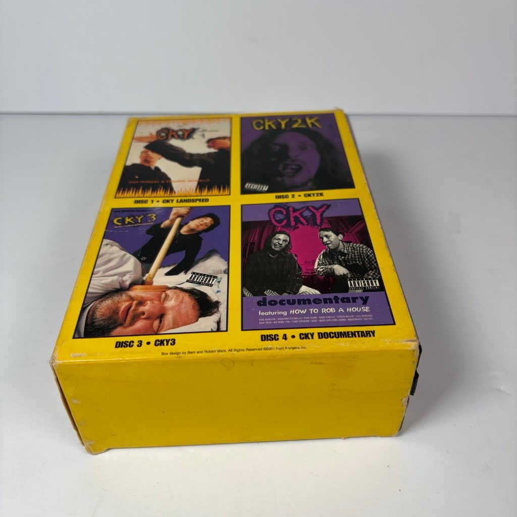 CKY The Box Set 4 DVD Bam Margera Landspeed CKY2K CKY3 Documentary Skateboard