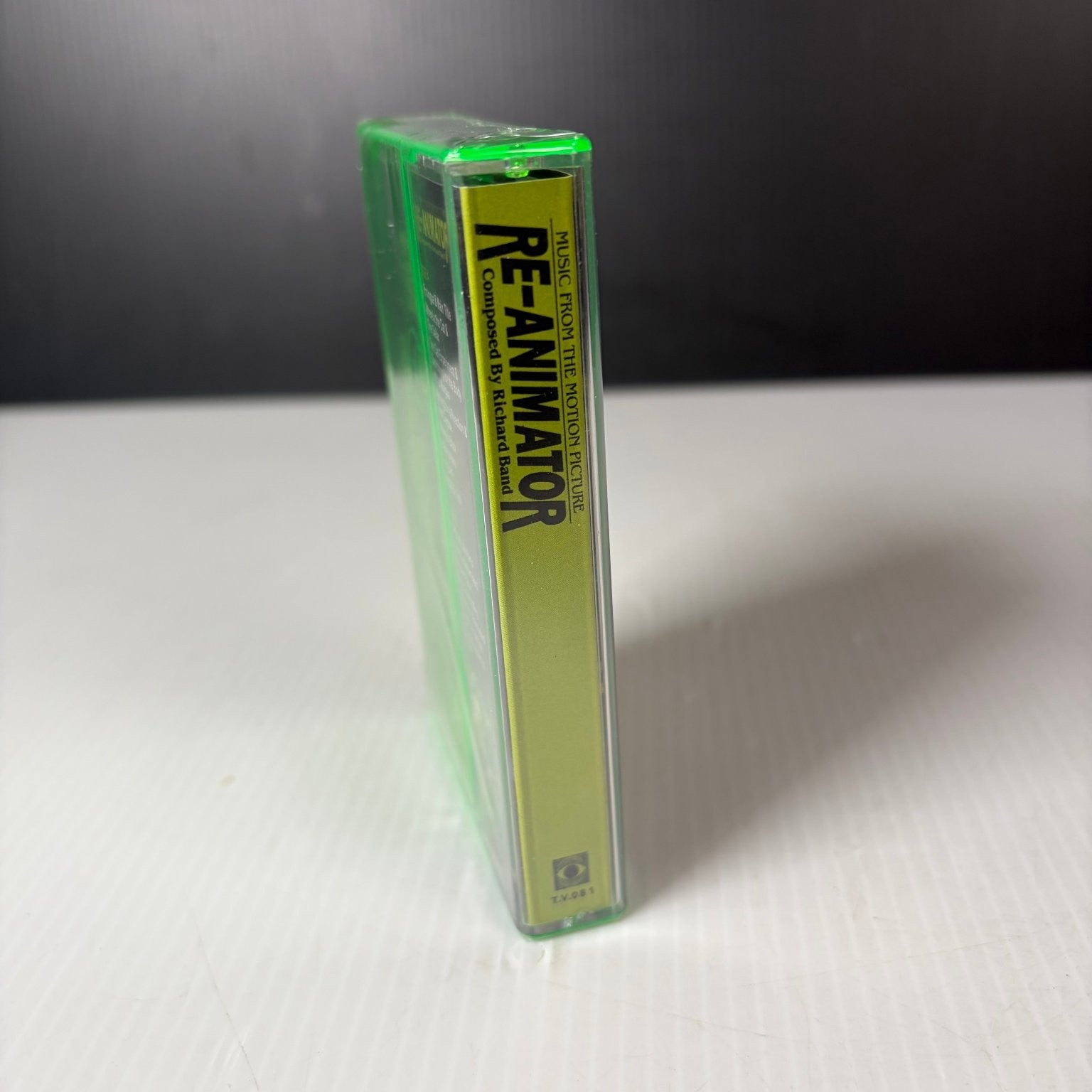 Richard Band Re-Animator Soundtrack Cassette Terror Vision Green Case OOP Rare