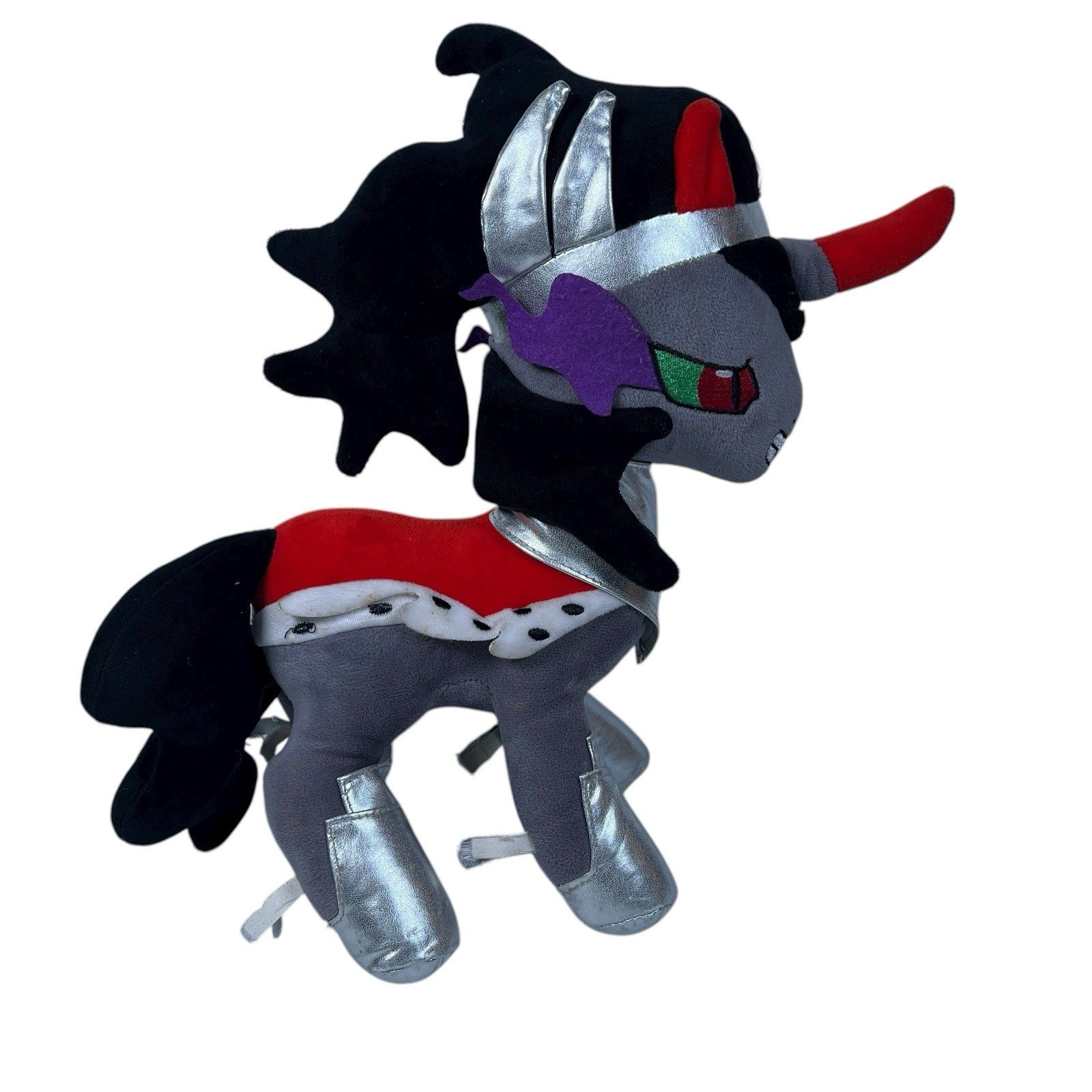 My Little Pony MLP Equestria Stallion King Sombra Stuffed Plush 14” Toy